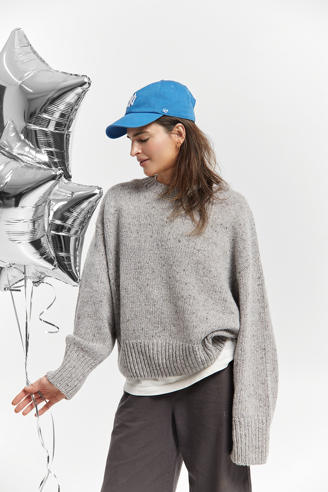 Sweter Cloud Light Gray