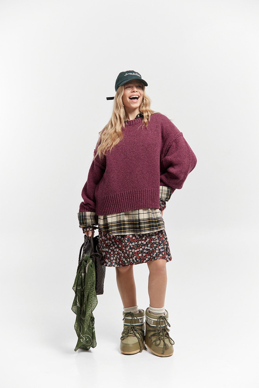 Sweter Sunshine Beetroot