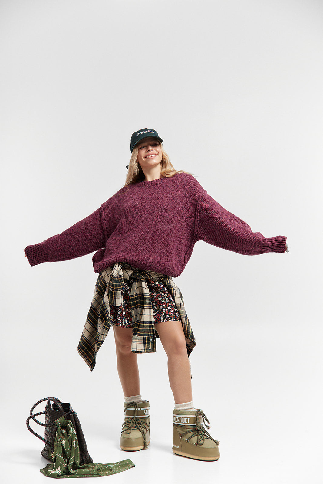 Sweter Sunshine Beetroot - 4