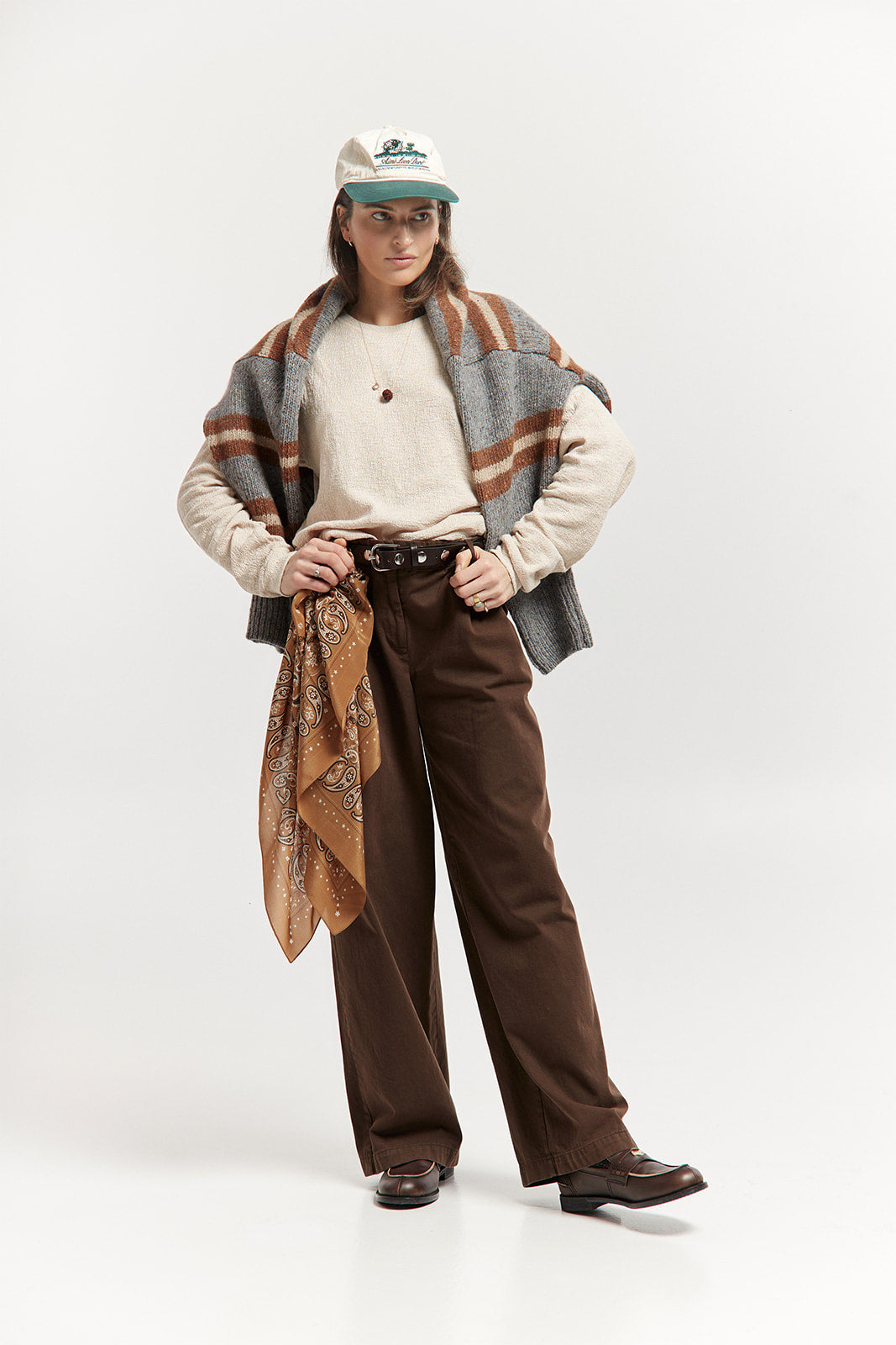 Spodnie Pida Street Brown - 11