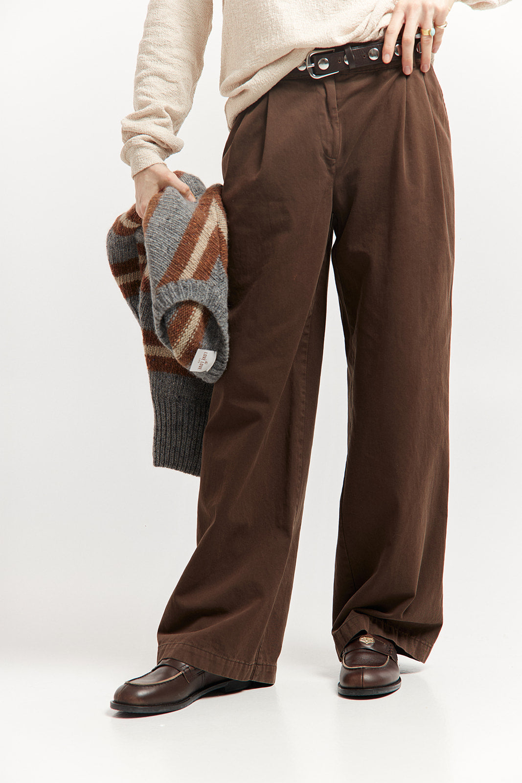 Spodnie Pida Street Brown