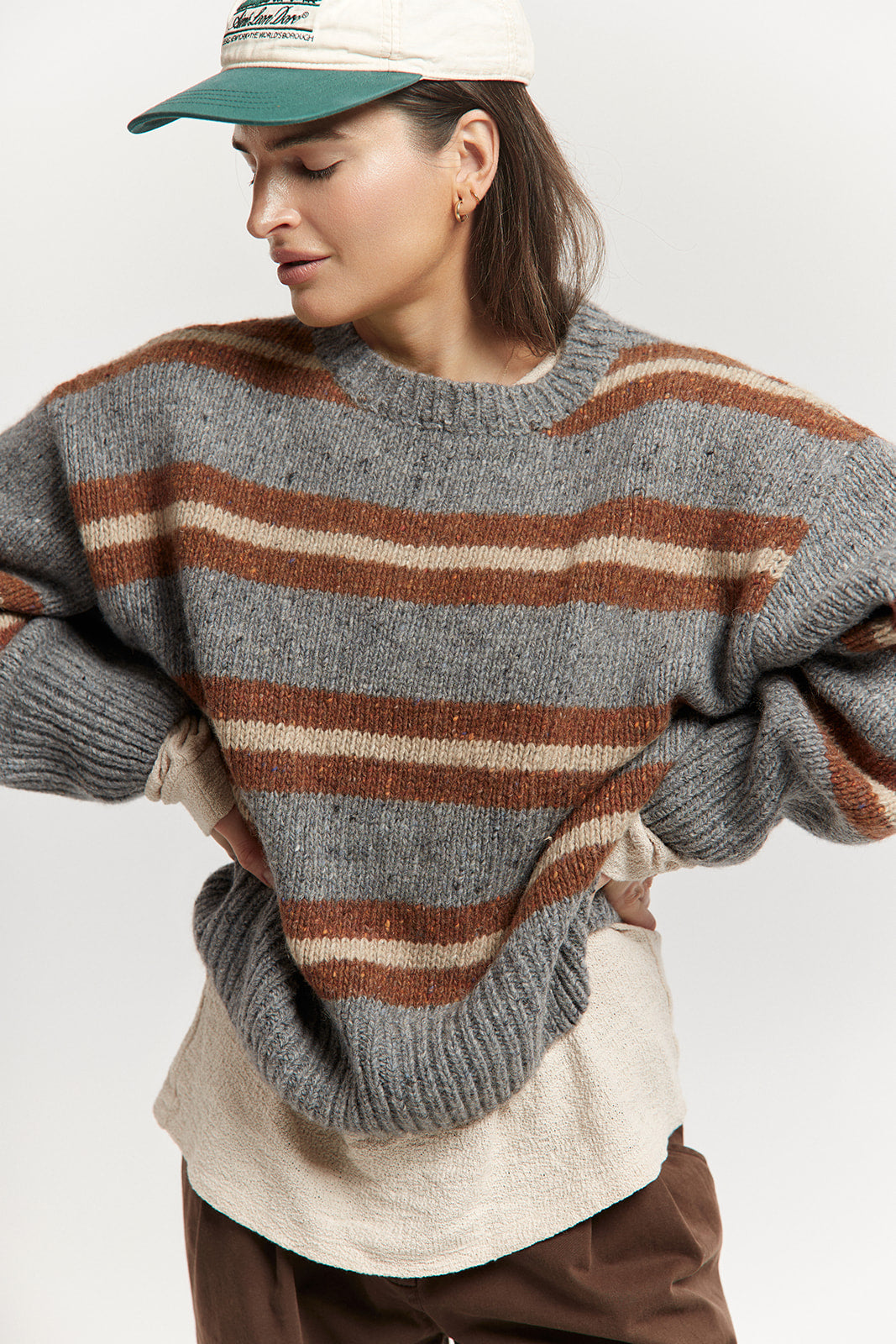 Sweter Cloud Stone Stripes - 7