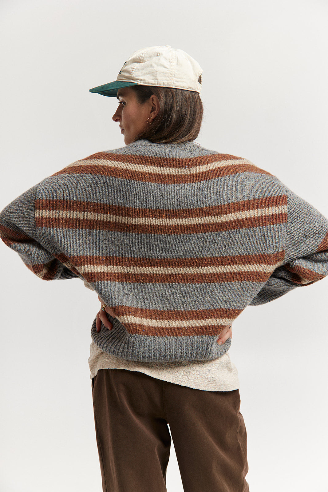 Sweter Cloud Stone Stripes