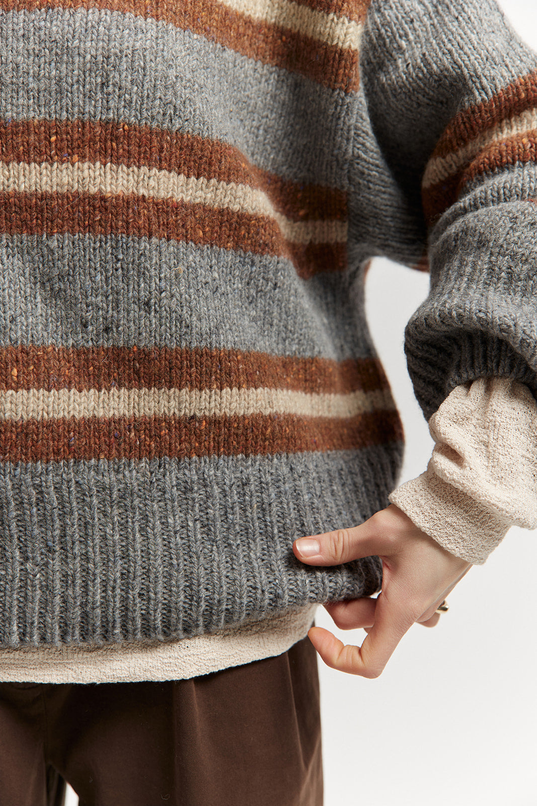 Sweter Cloud Stone Stripes - 10