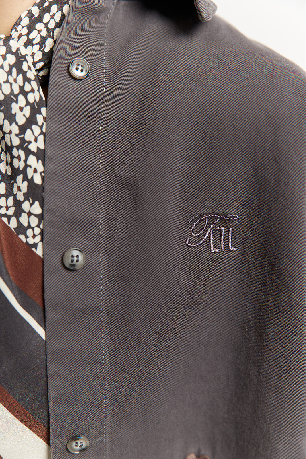 Koszula Chartes Graphite LOVE - 4