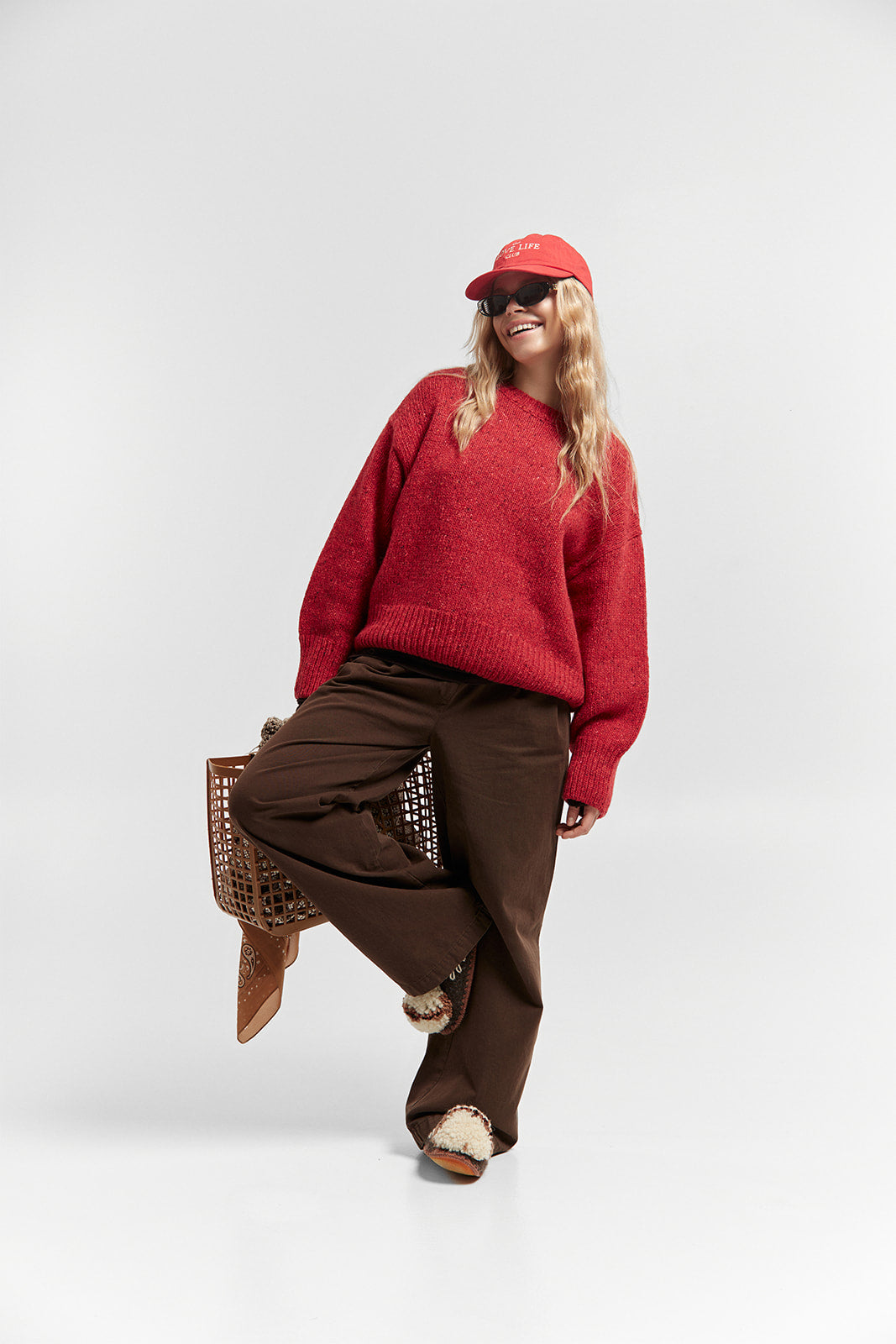 Sweter Cloud Red - 7