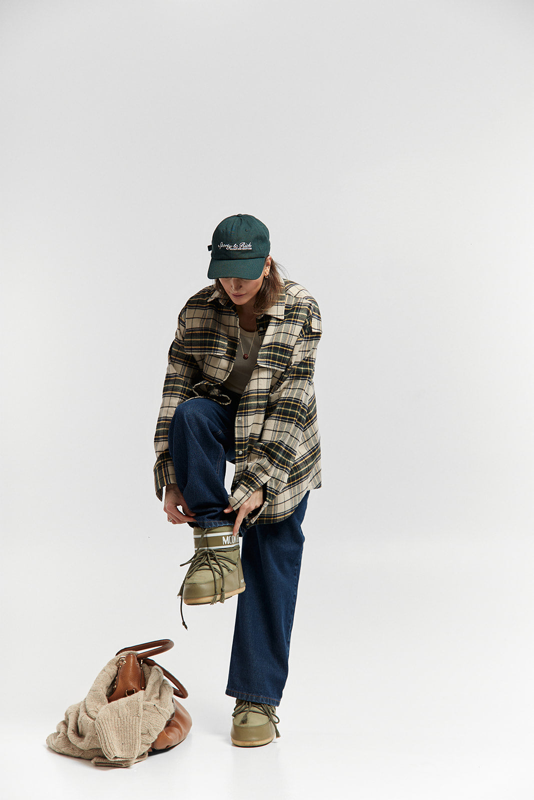 Koszula Misha Beige Plaid - 6