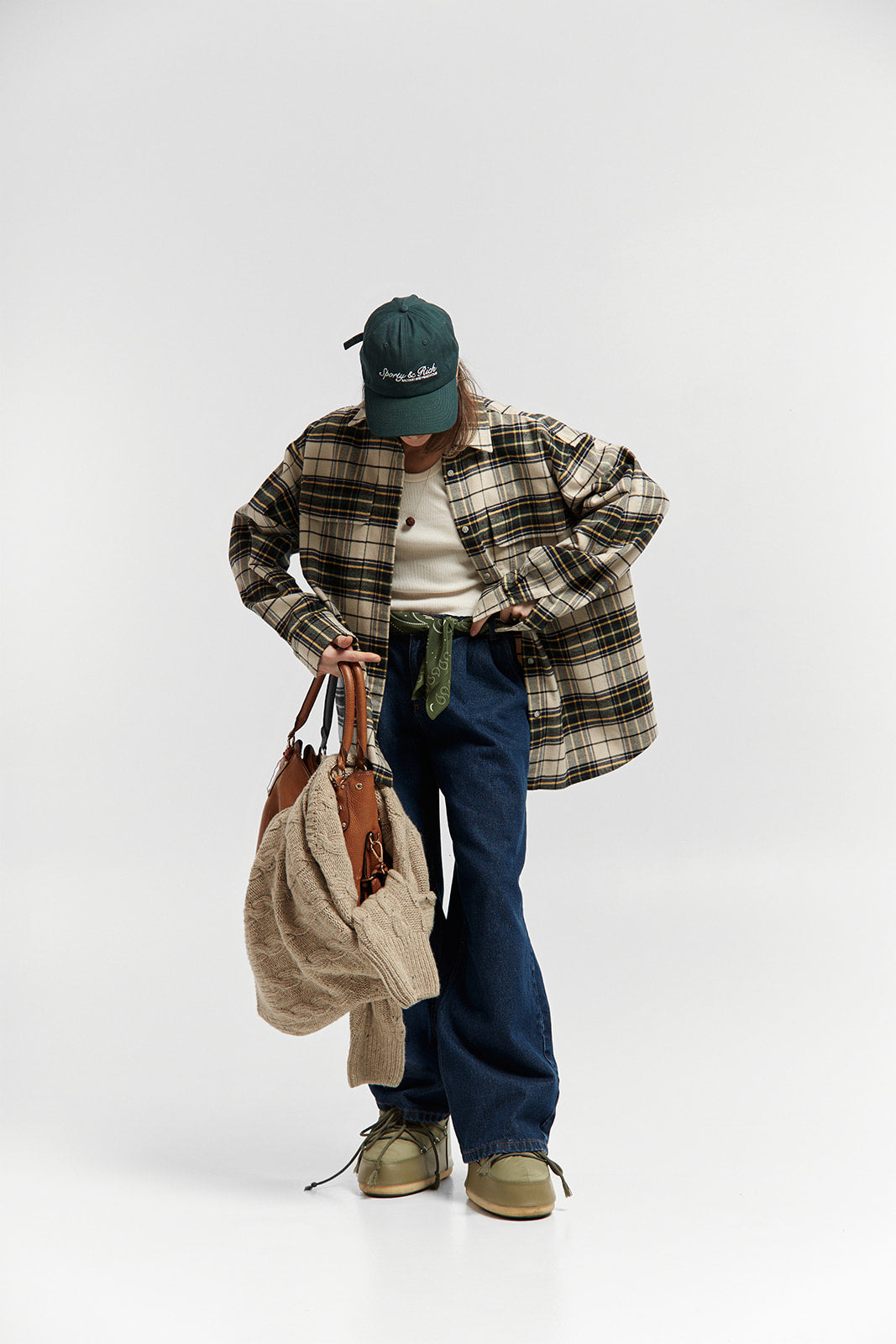 Koszula Misha Beige Plaid