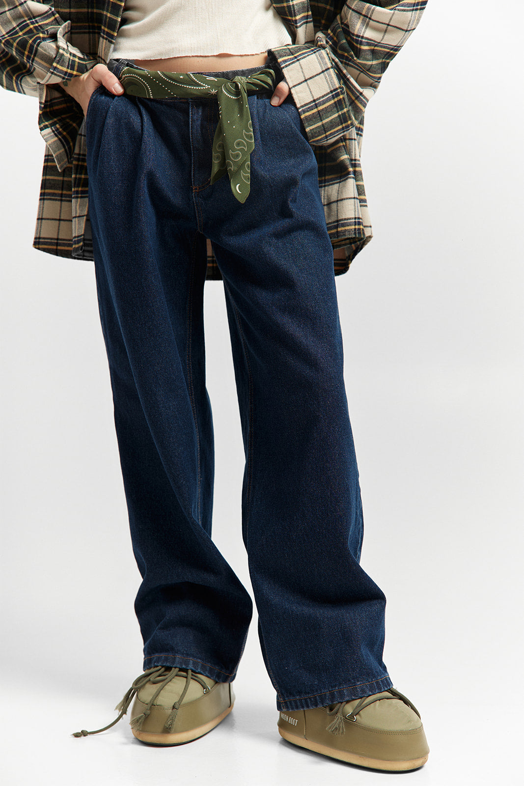 Spodnie Pida Navy Jeans