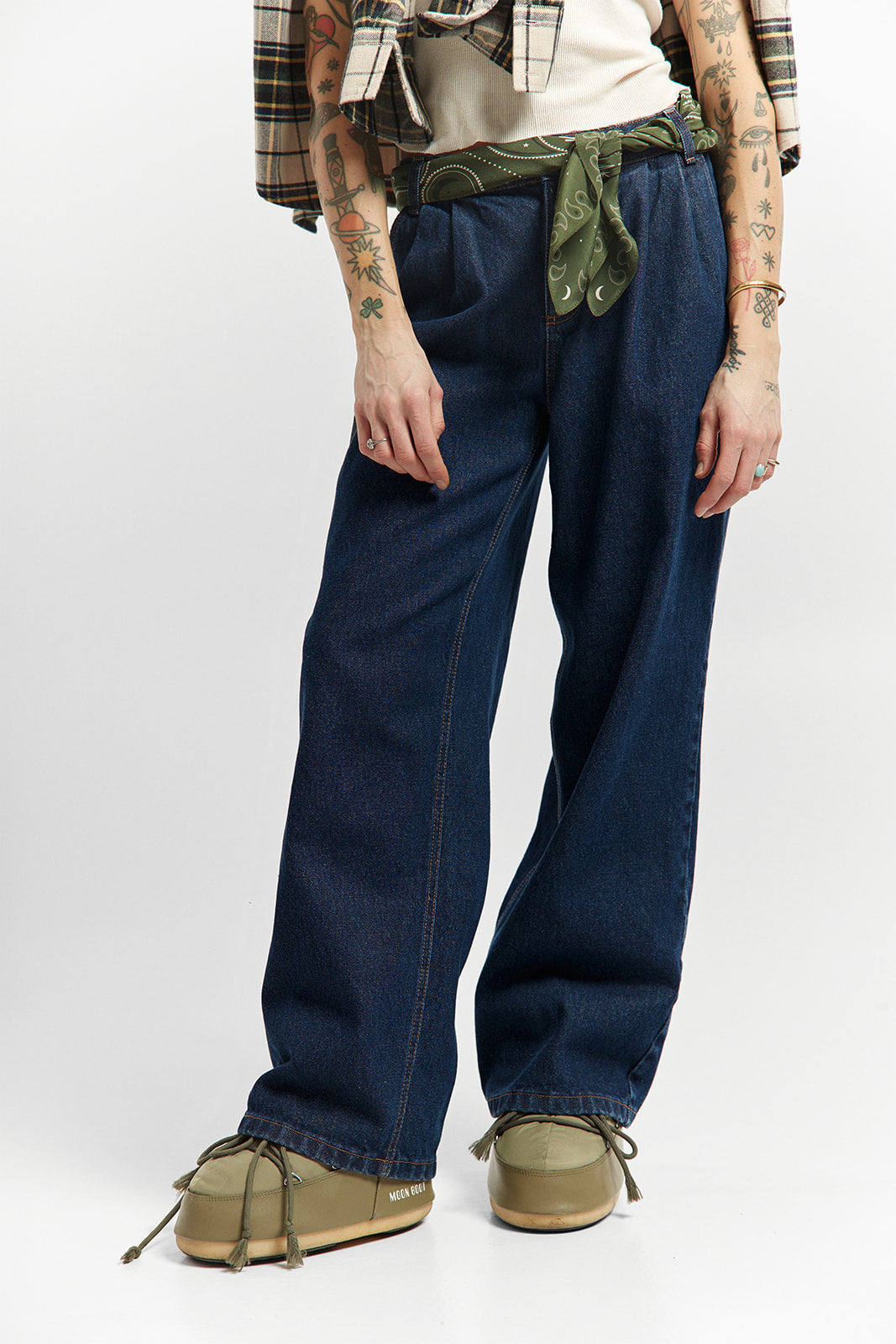 Spodnie Pida Navy Jeans - 5