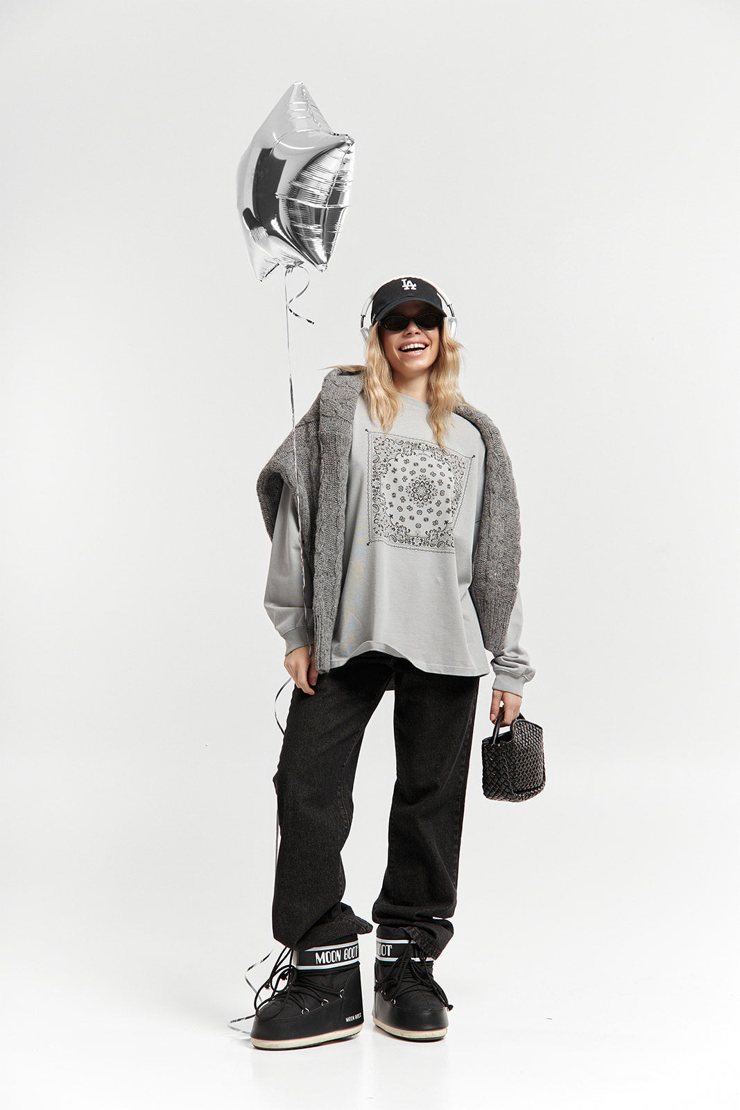 Longsleeve State Light Gray BANDI