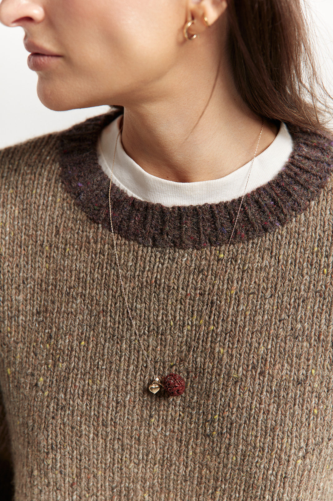 Sweter Cloud Rim Brown - 10