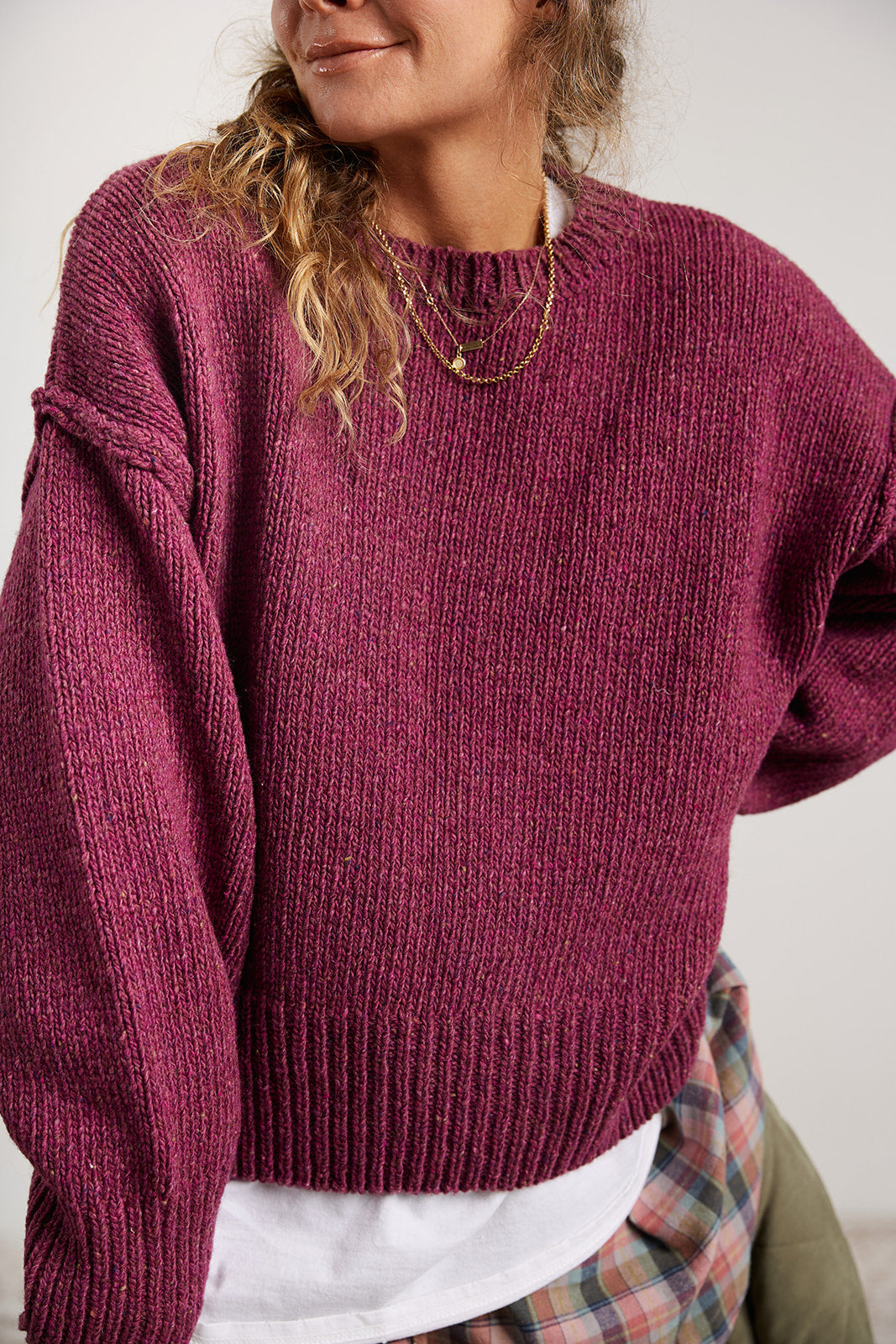 Pullover Sunshine Beetroot
