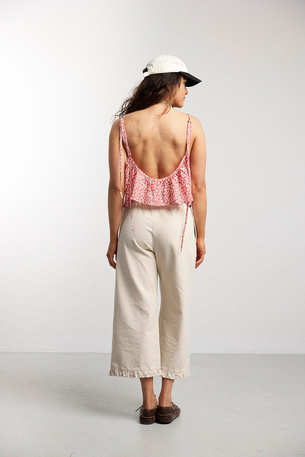 Top ANY Petit Flowers Red