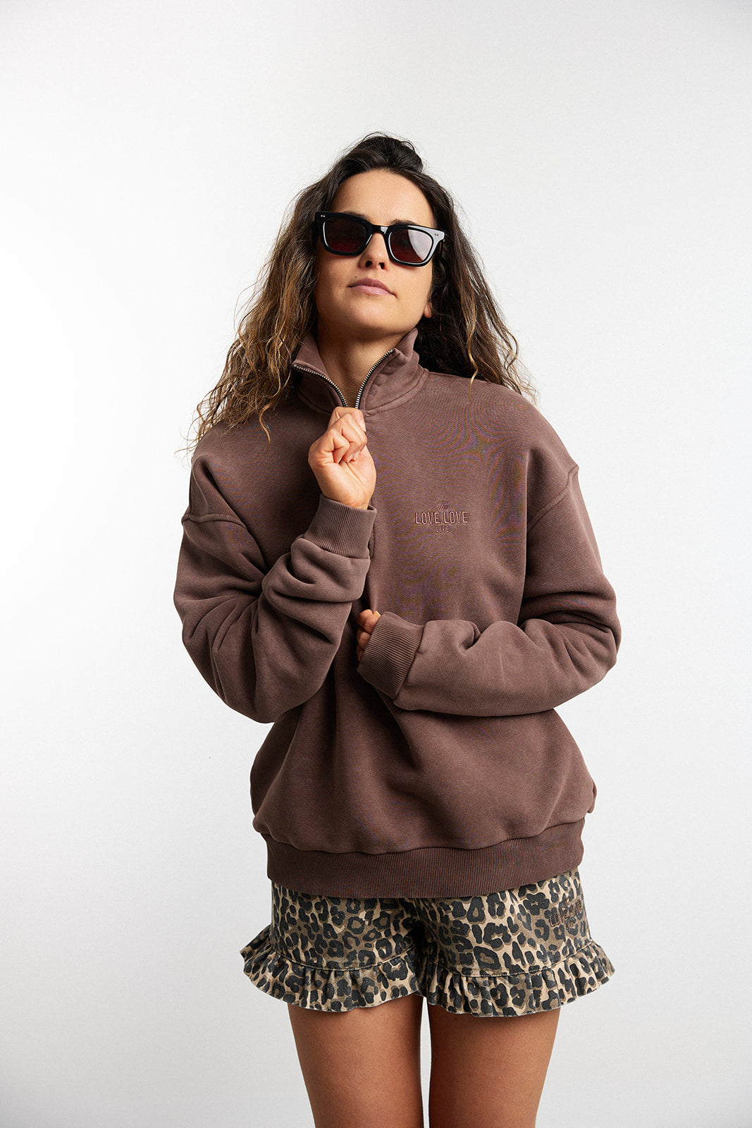 Sogo Brown Chocolate Sweatshirt