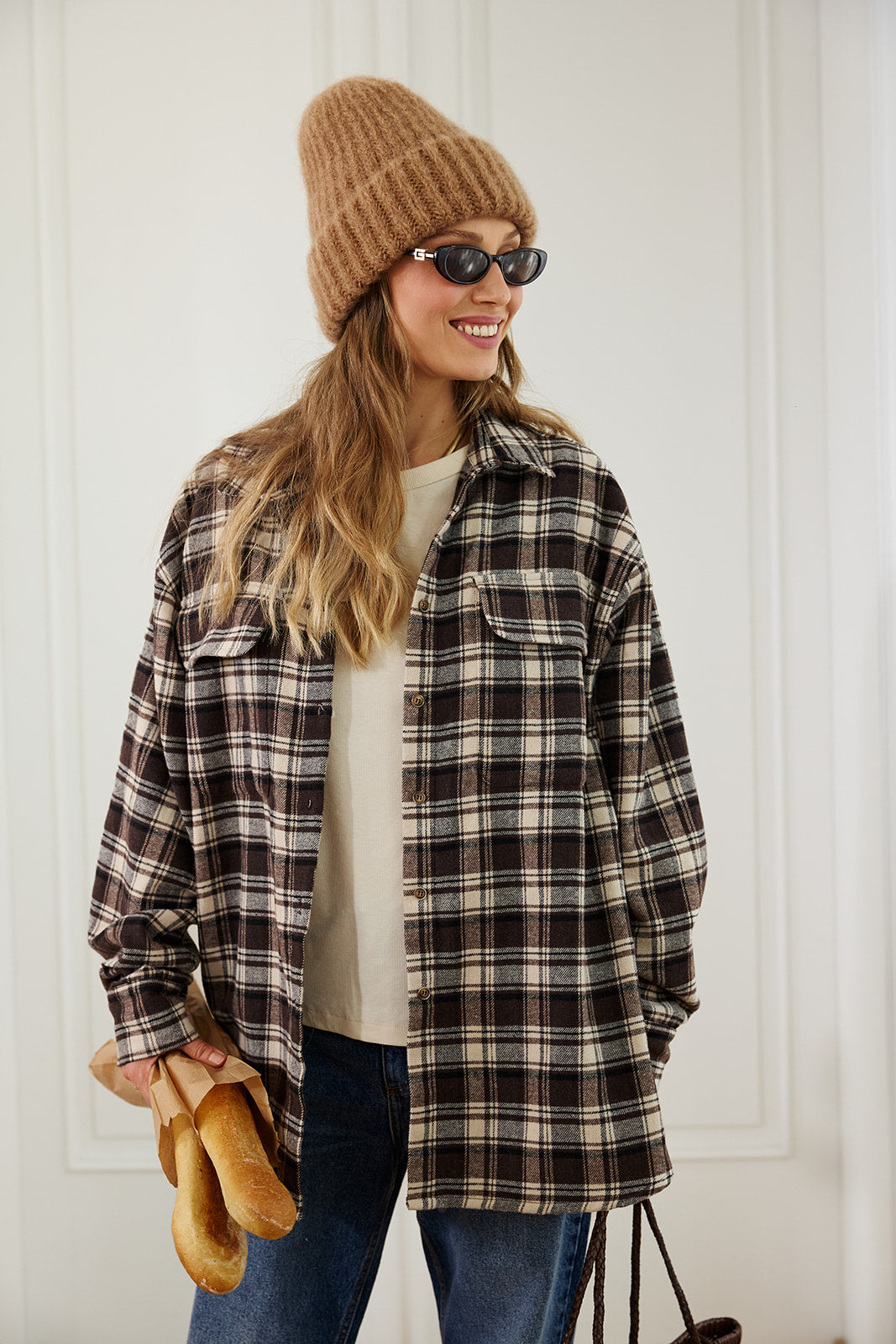 Koszula Misha Brown Plaid