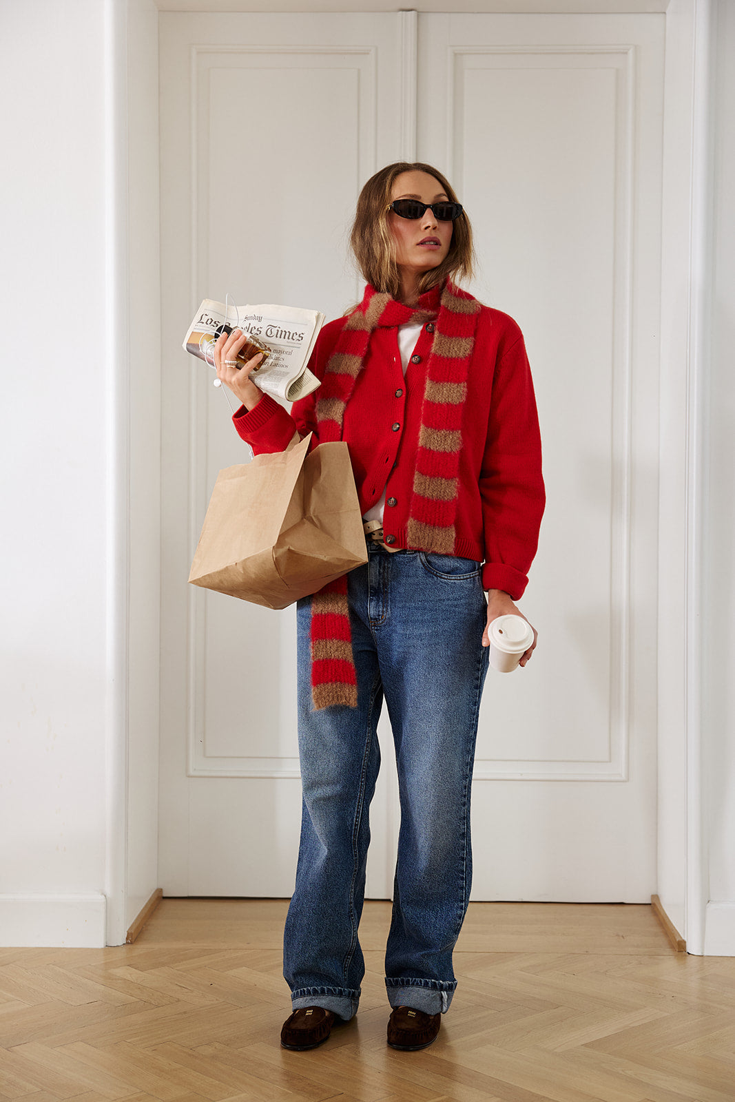 Cardigan Love Red