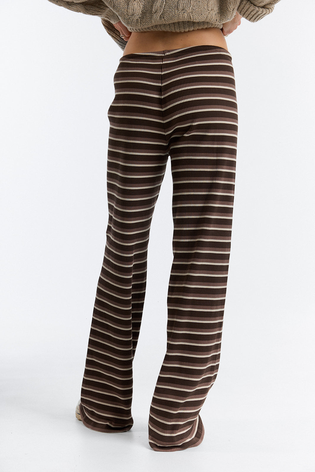 Spodnie Calm Brown Stripes