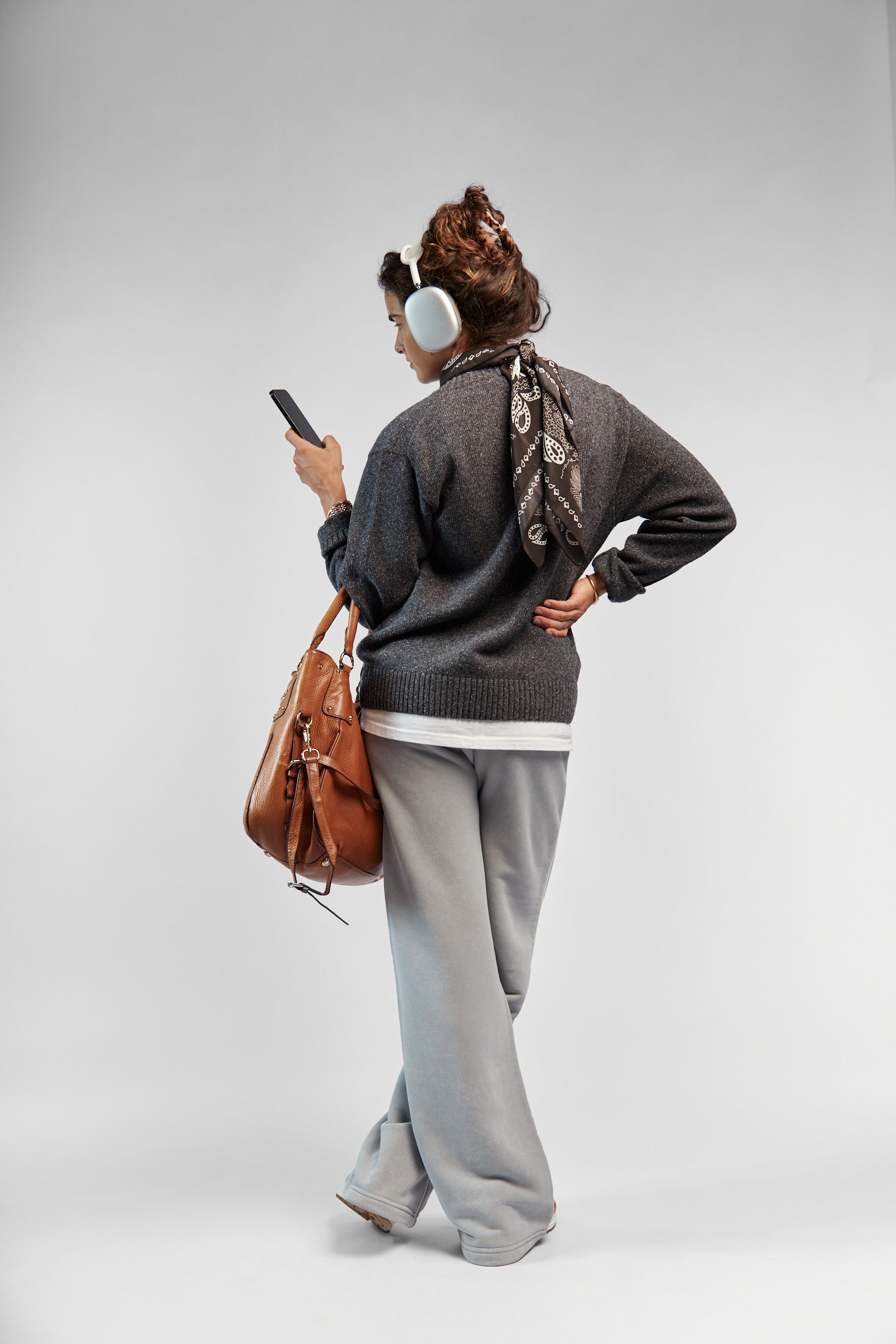 University Gray Sweater - 4