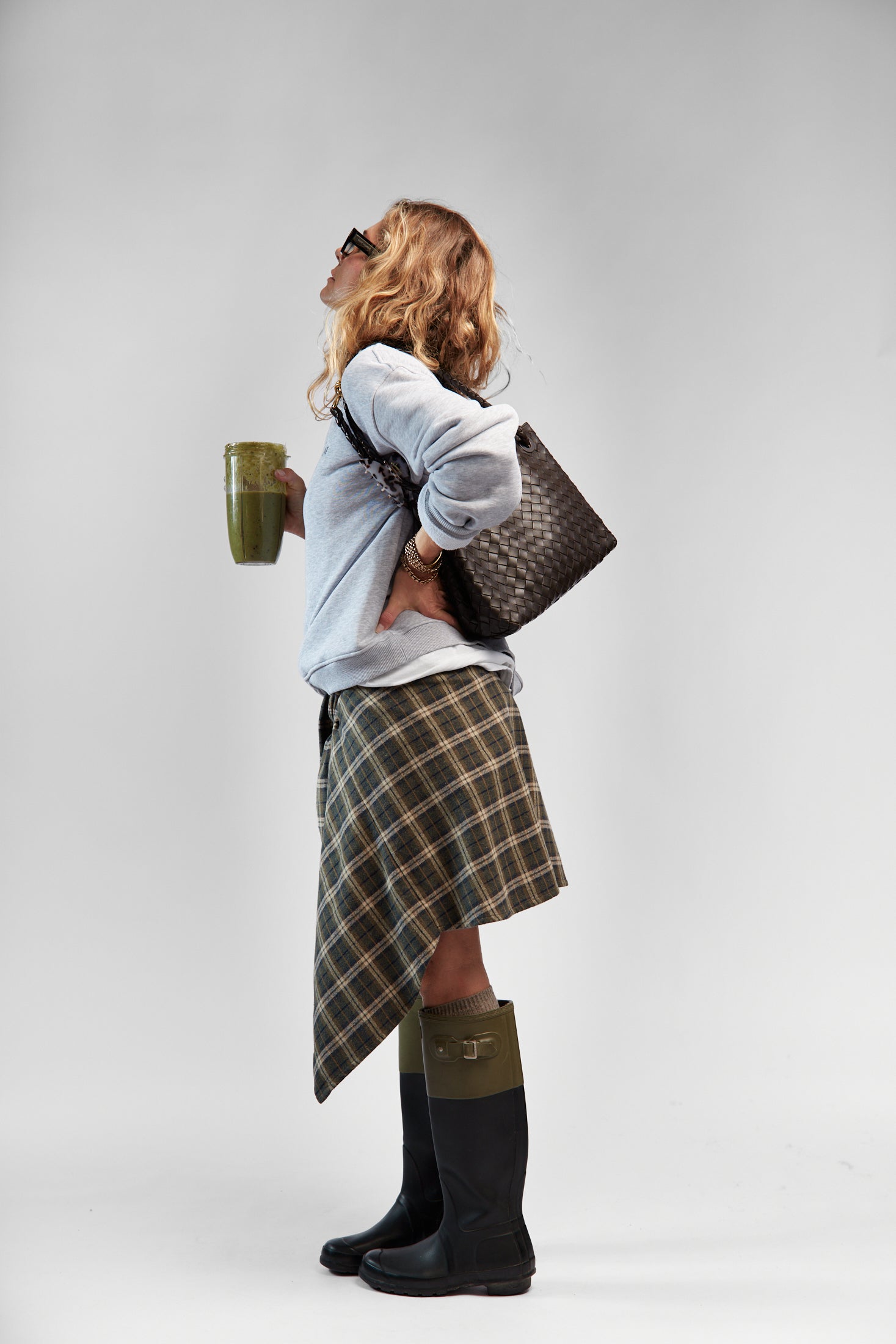 Koszula Misha Khaki Plaid - 8