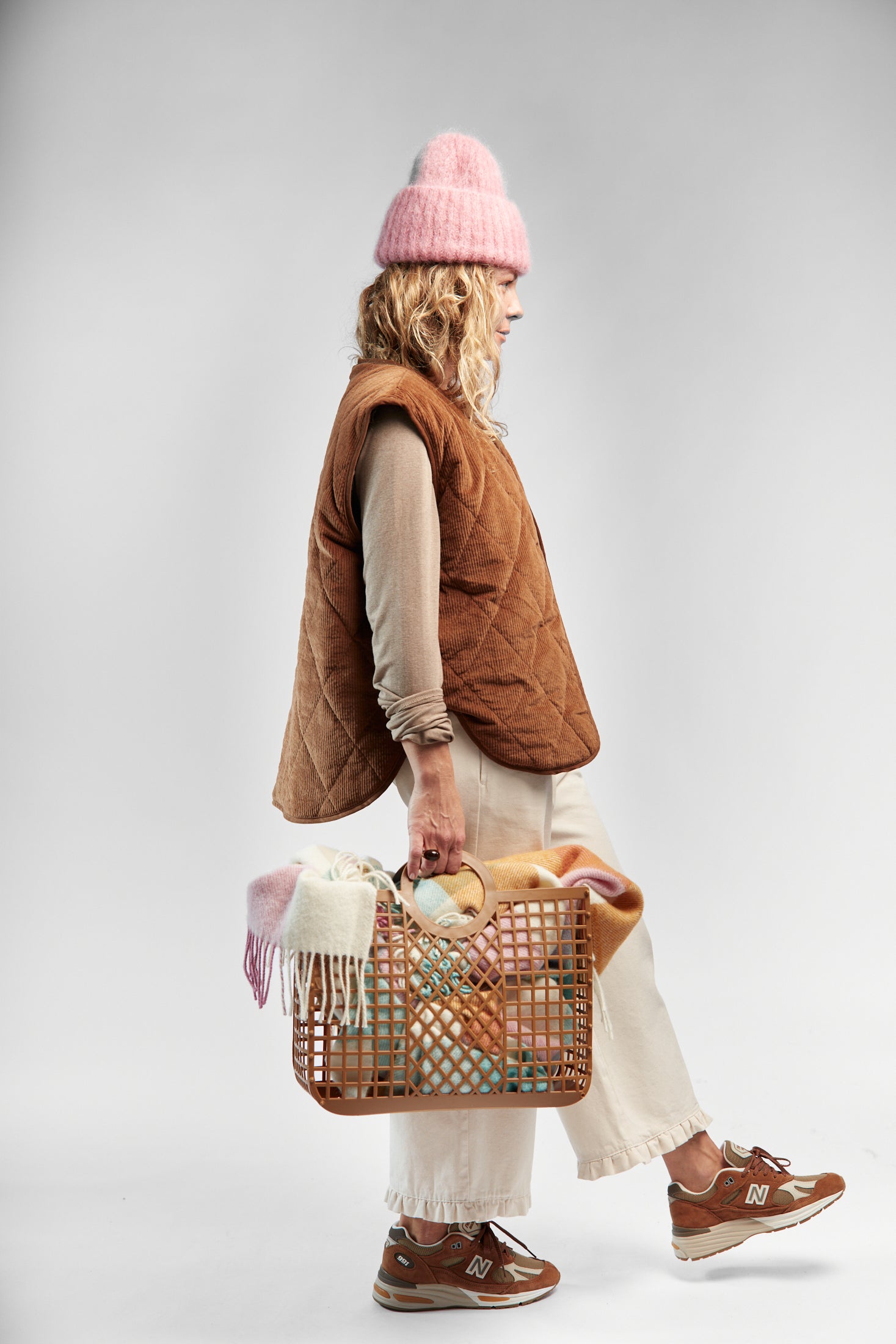 Kamizelka Tahoe Khaki Plaid