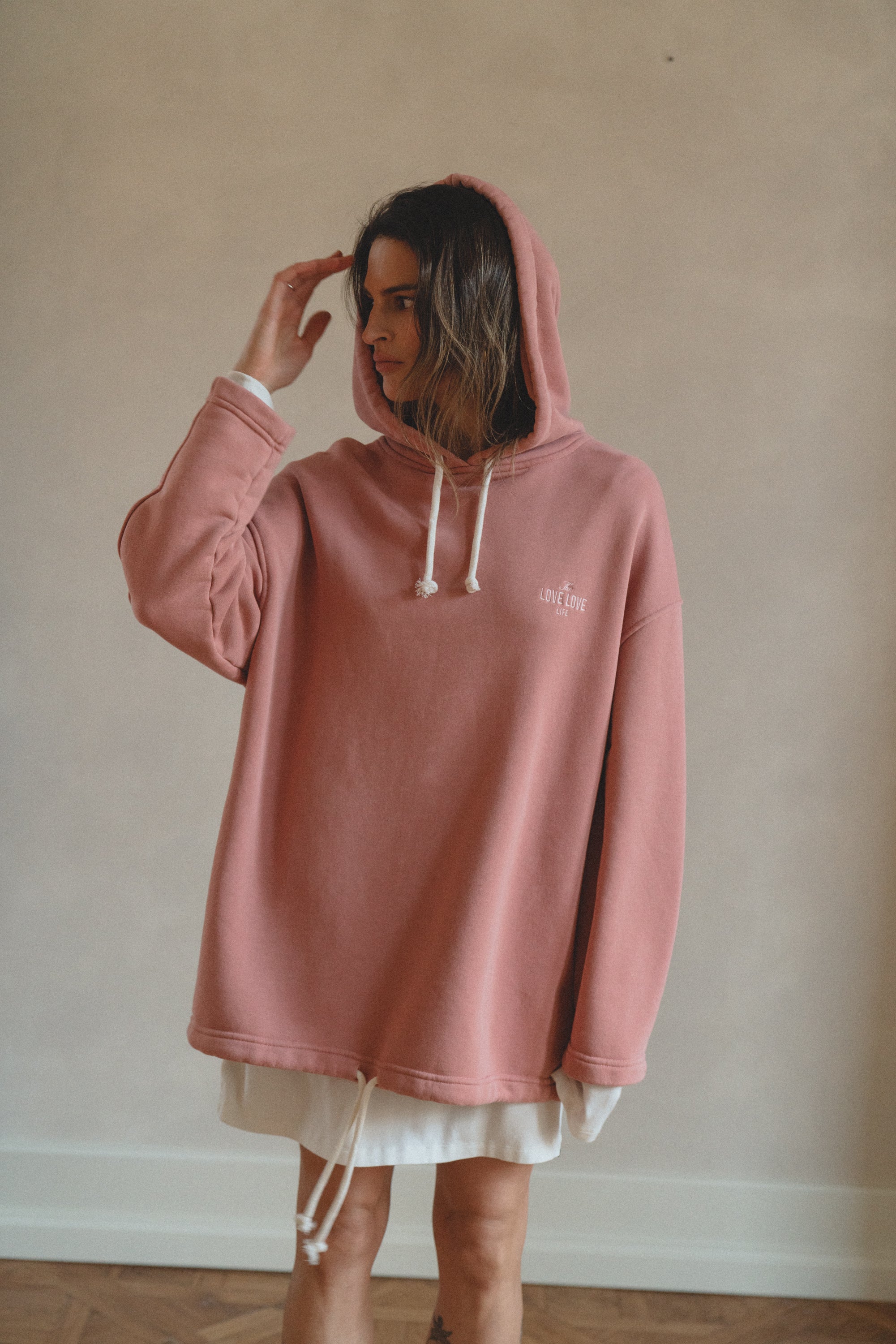 Malibu Light Pink Sweatshirt - 3