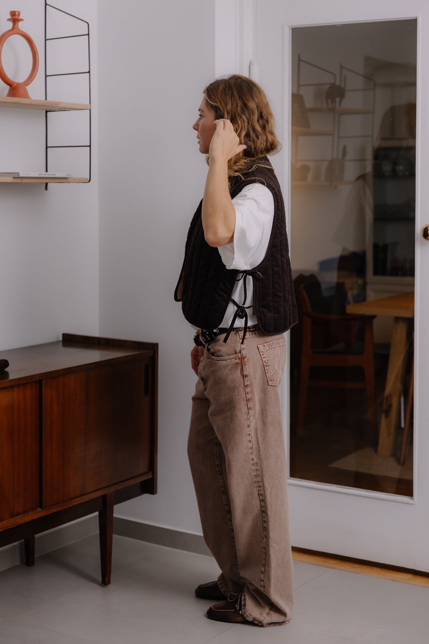 Desi Brown Vest - 5