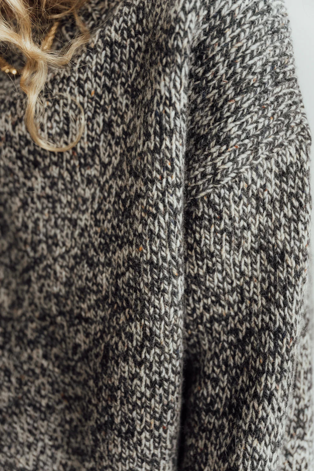 Sweter Cloud Black/Ecru - 6