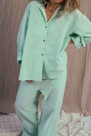 Koszula Hailey Dream Green Stripes