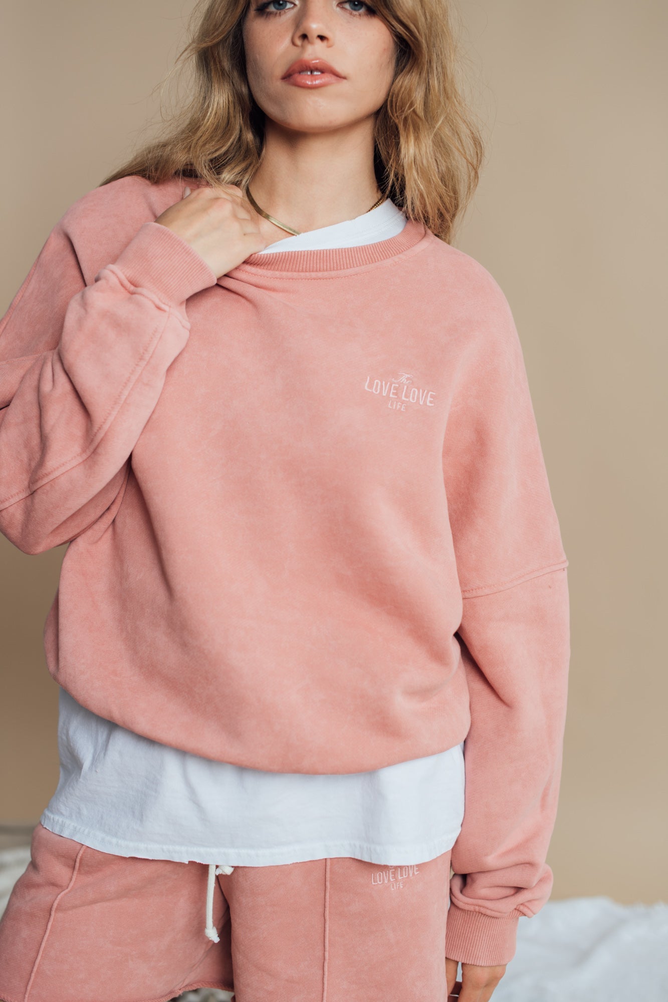 Dundee Light Pink Sweatshirt - 12