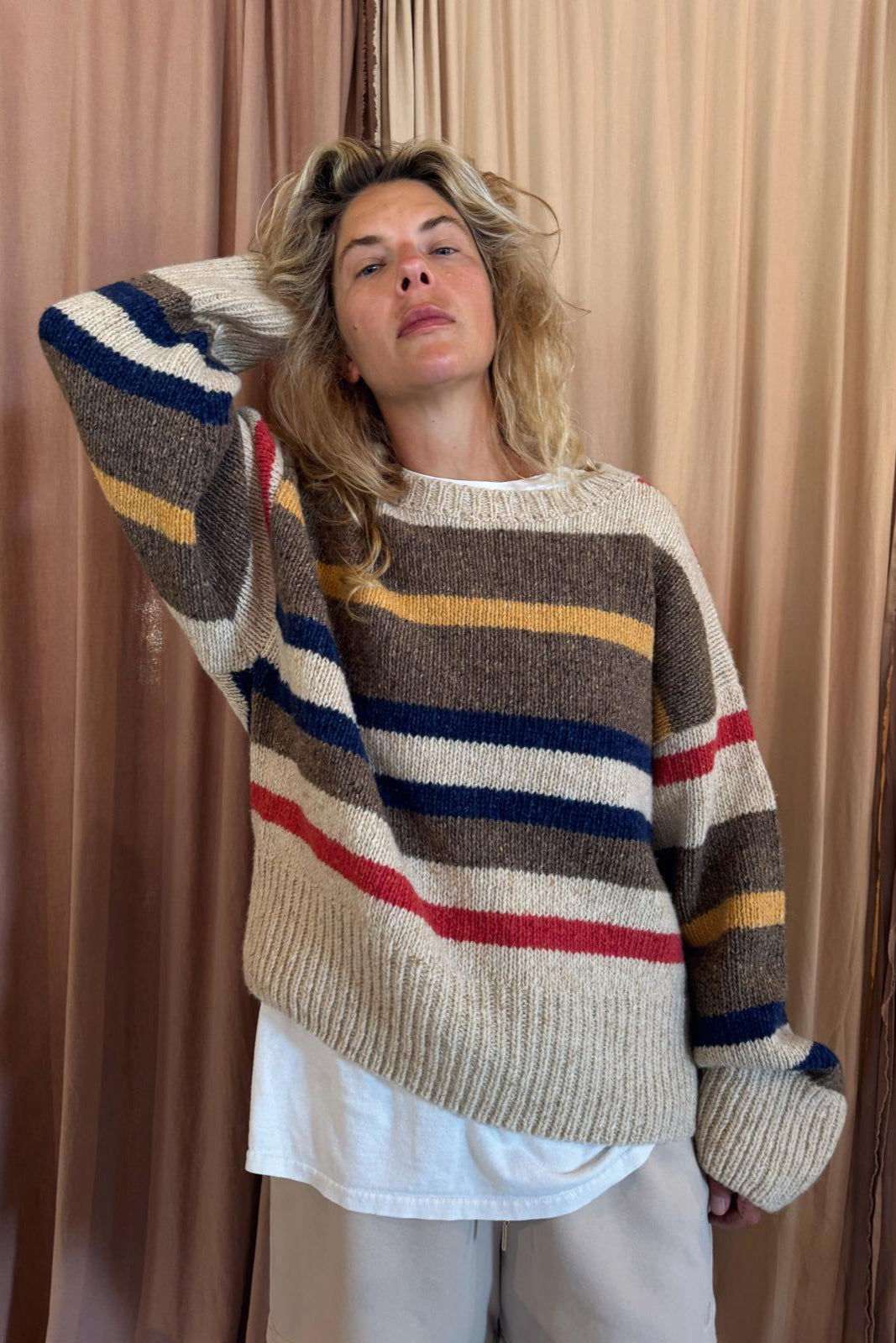 Sweter Cloud Pillow Stripes