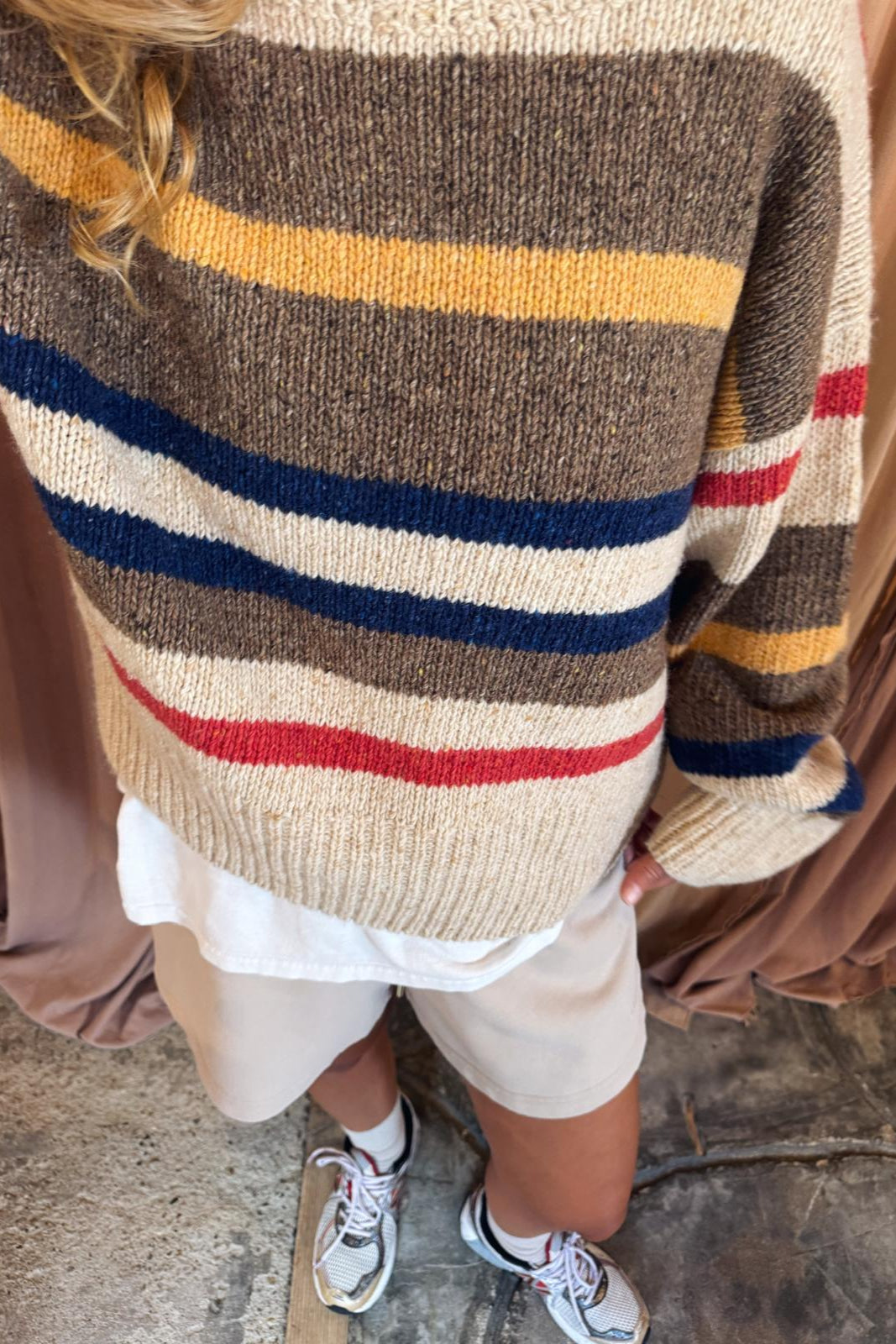 Sweter Cloud Pillow Stripes