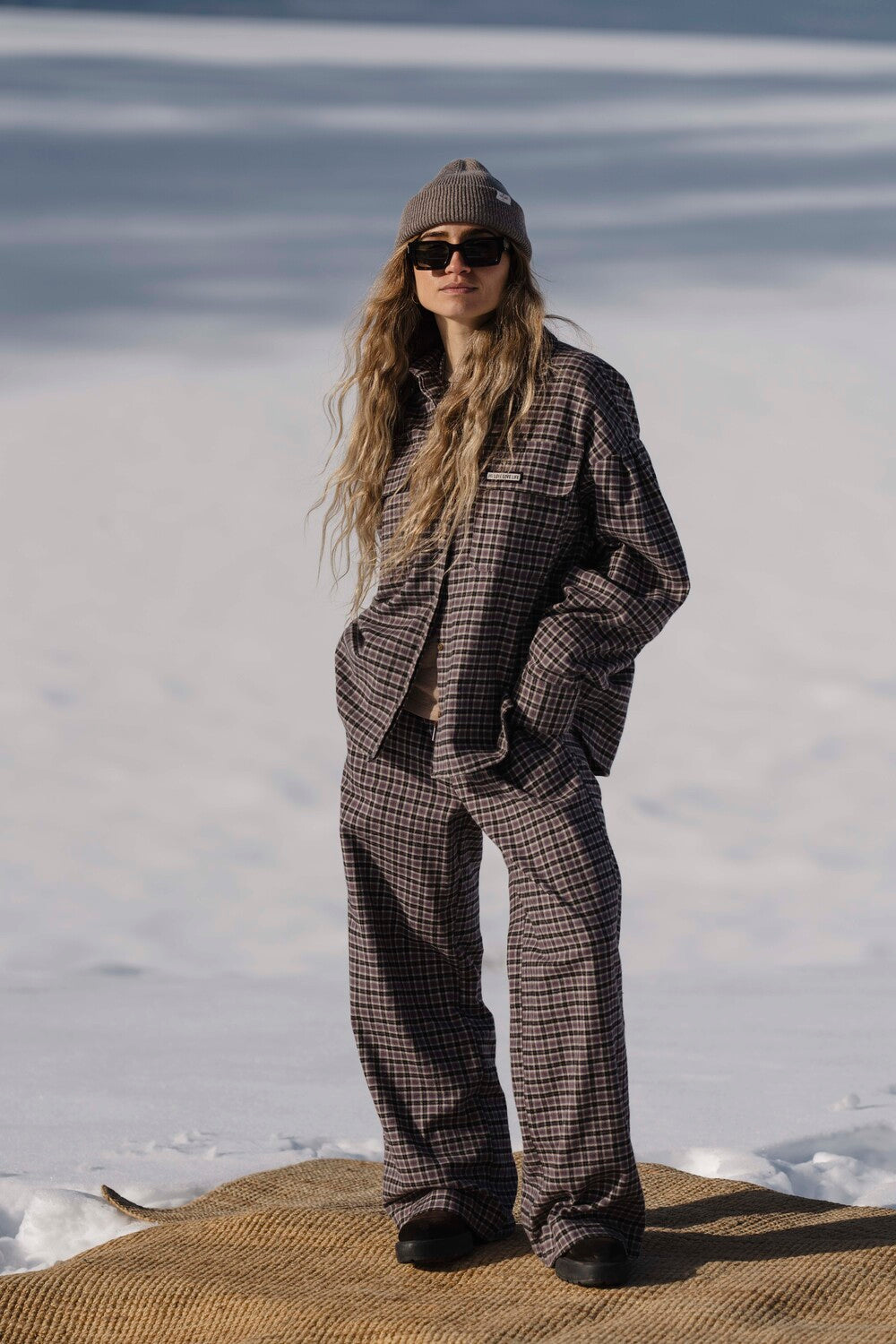 Roberta Blue Plaid Shirt - 4