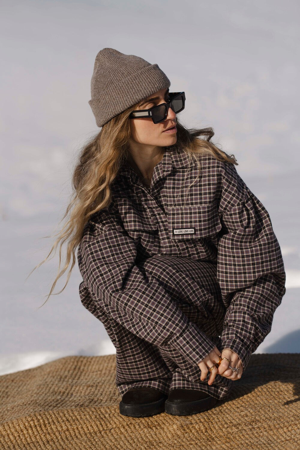 Roberta Blue Plaid Shirt - 6