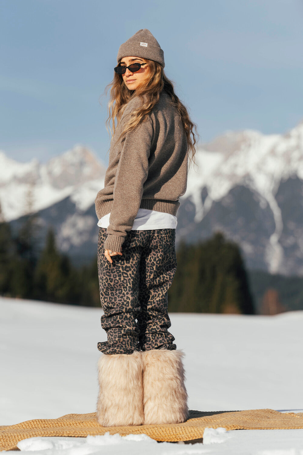 Sofia Dark Leopard Pants - 4