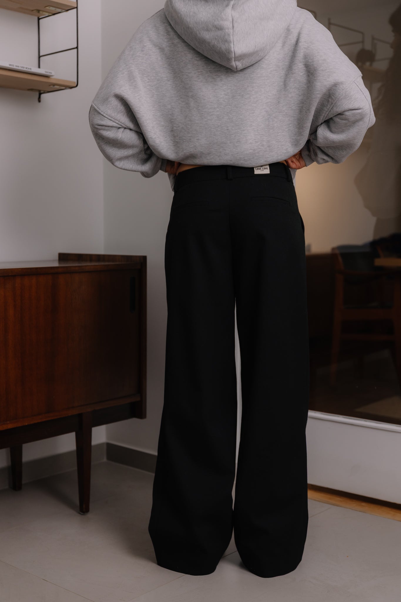 Pida Black Trousers