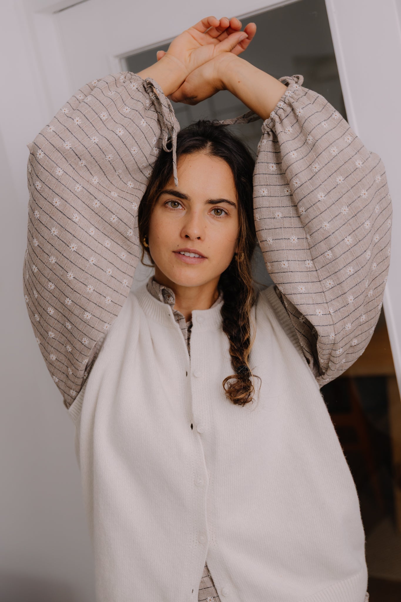 Sweter Mist Ecru - 9