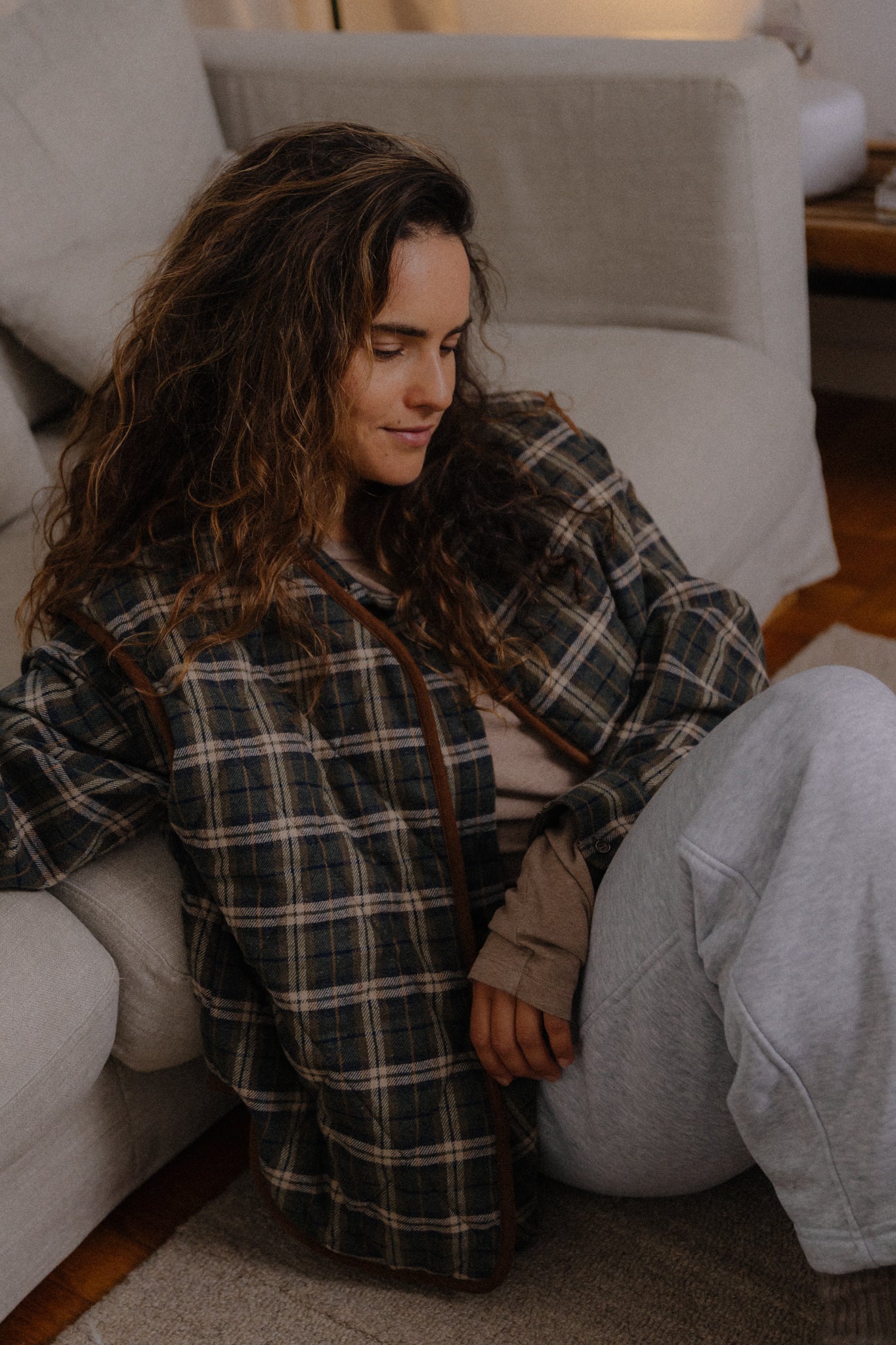 Kamizelka Tahoe Khaki Plaid - 14