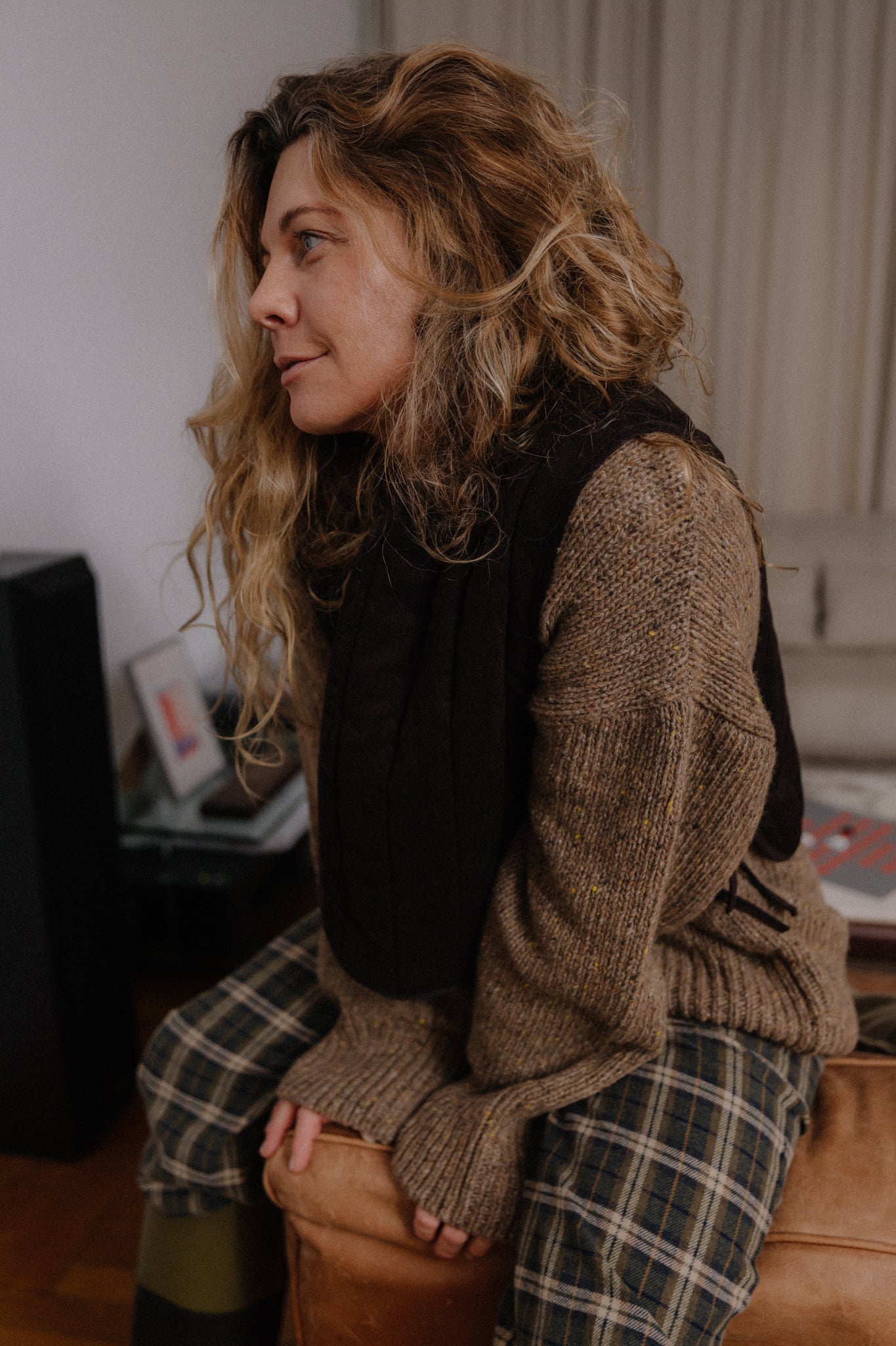 Desi Brown Vest - 14