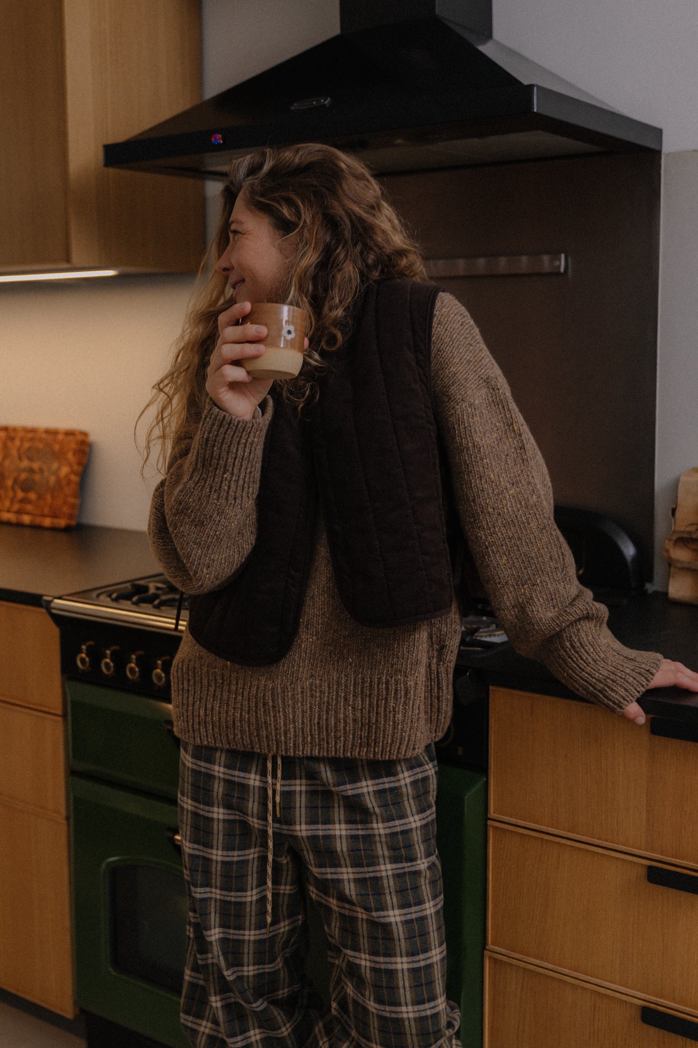 Desi Brown Vest - 7
