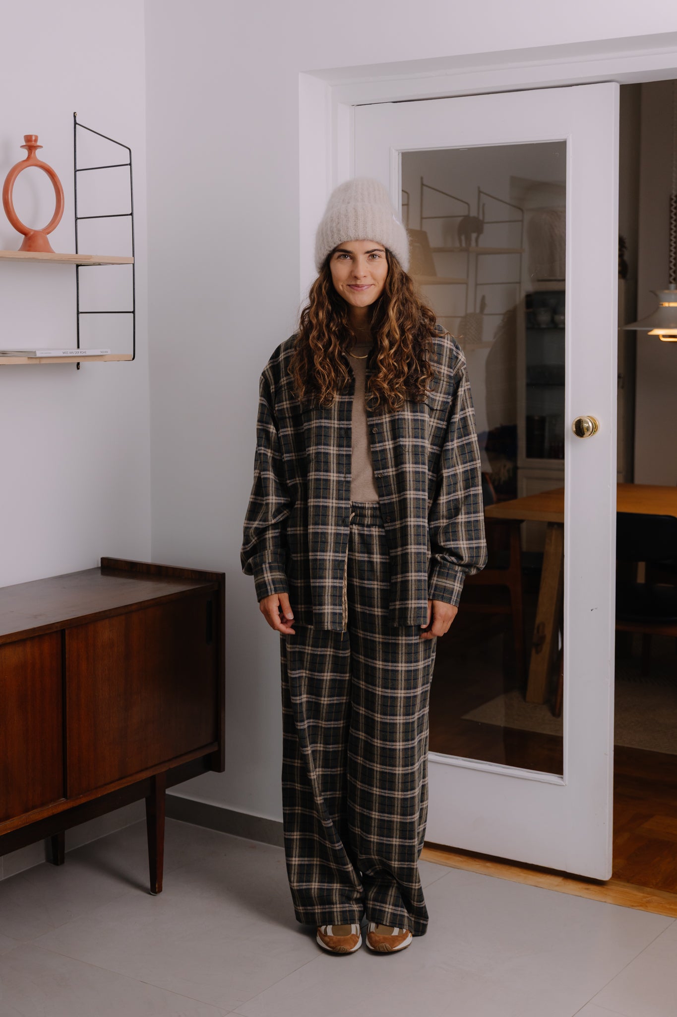 Koszula Misha Khaki Plaid - 9