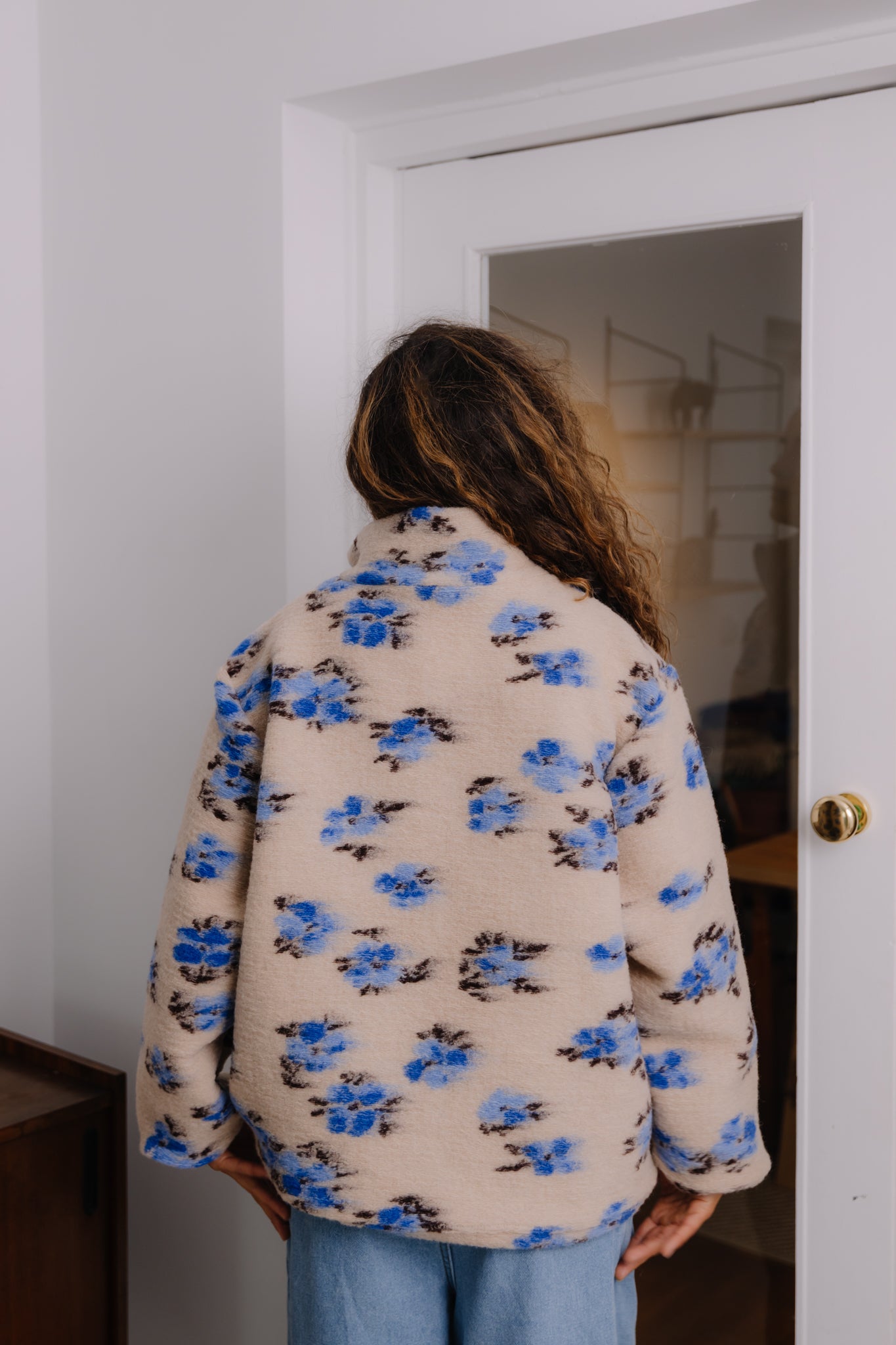 Nous Blue Flower Sweatshirt - 12
