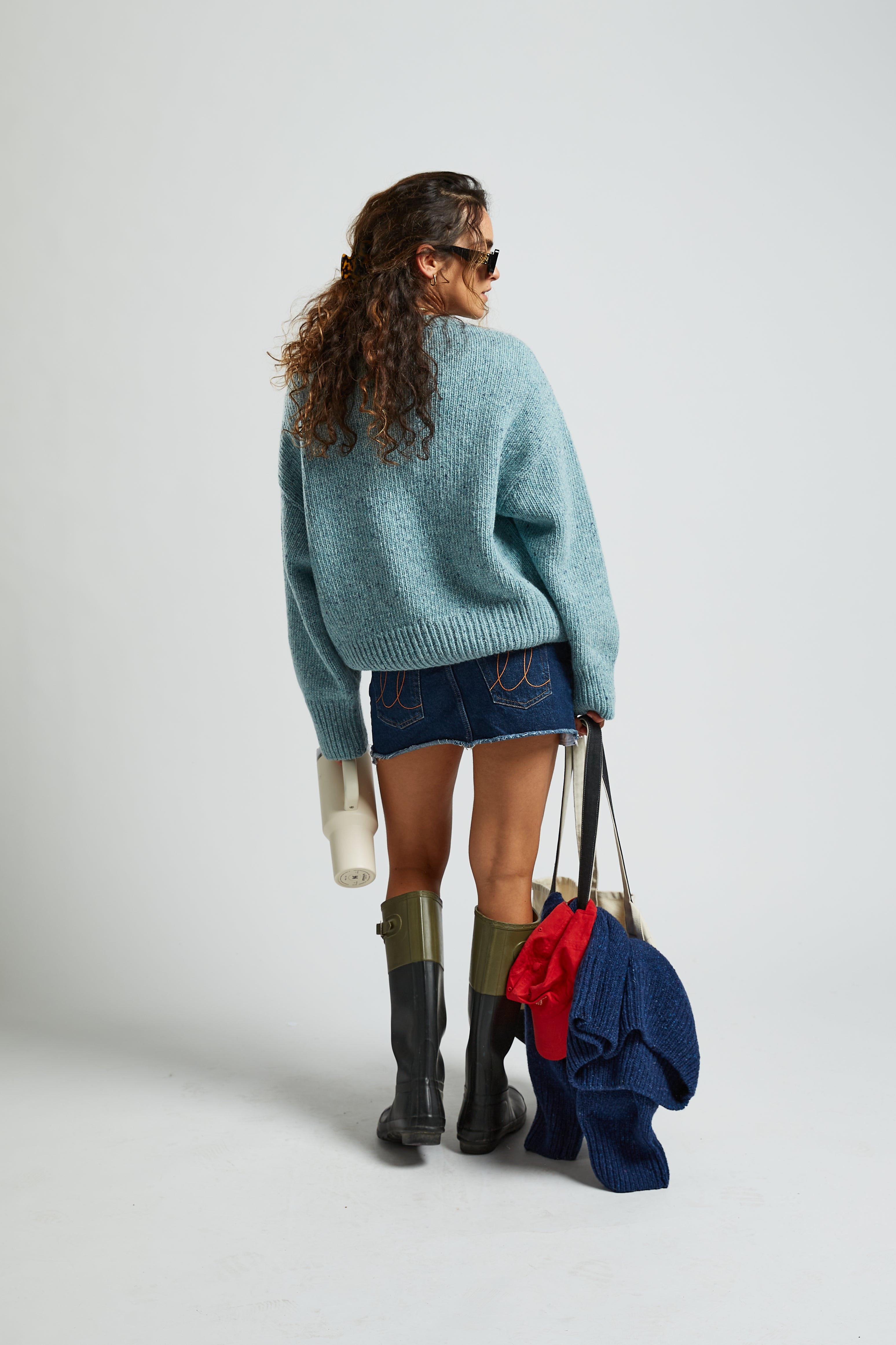 Shibuya Blue Jeans Skirt  - 4