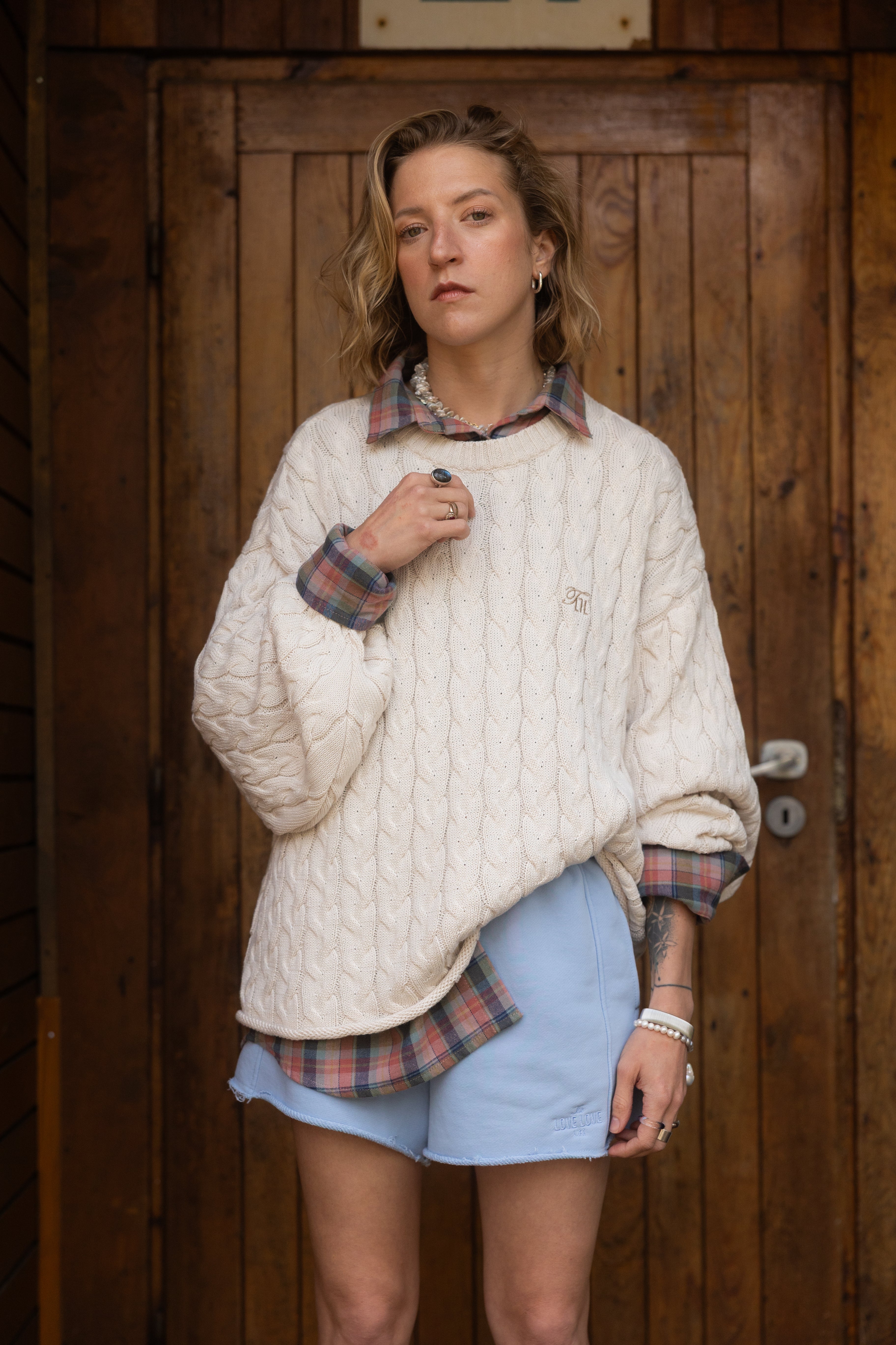 Koszula Chartes Plaid x LARA - 5