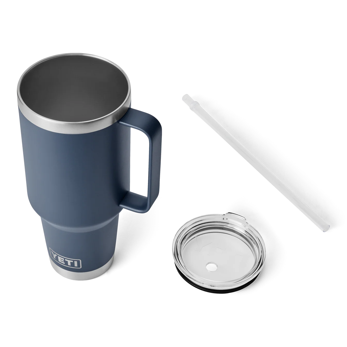 YETI RAMBLER 42 OZ STRAW MUG NAVY - 4