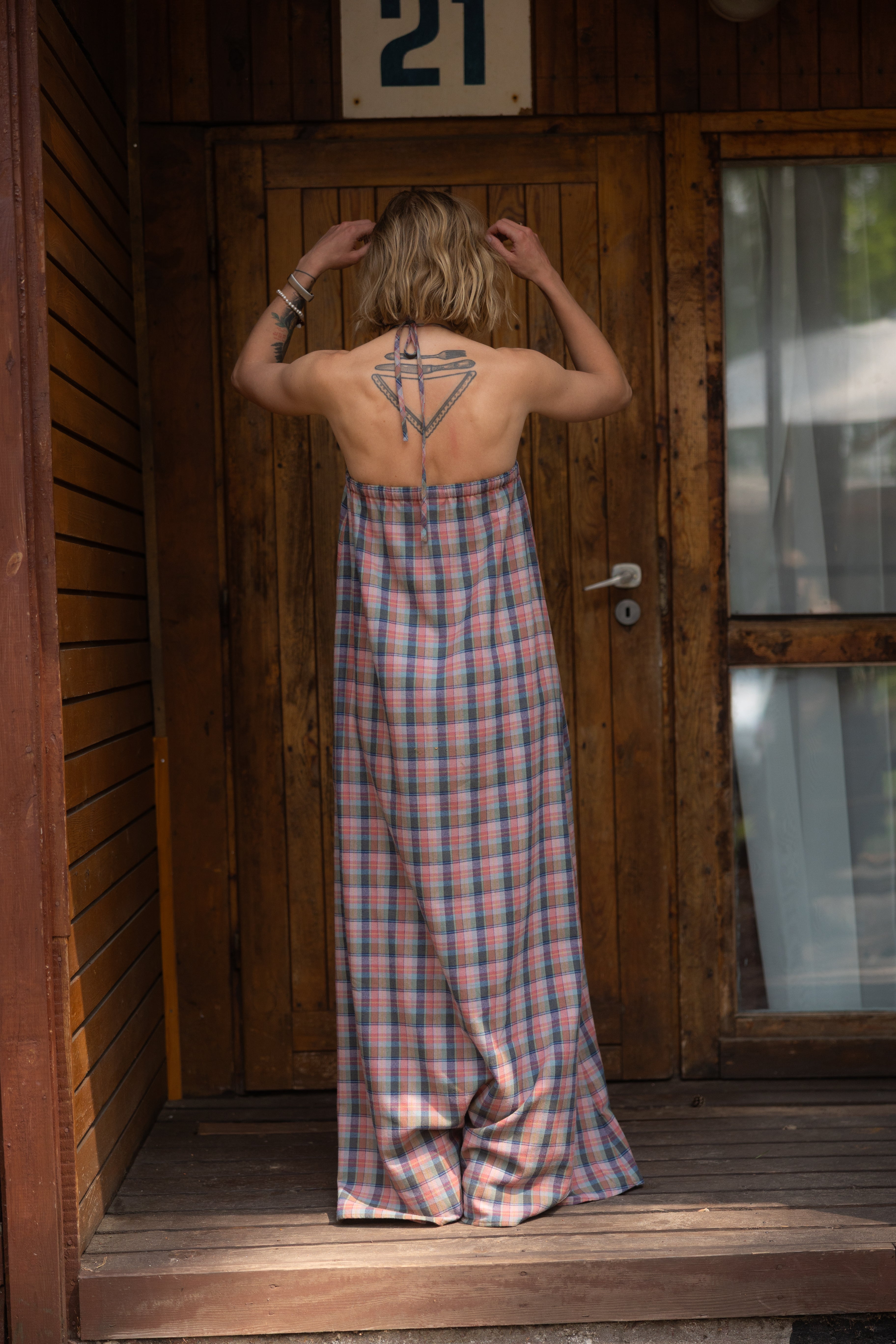 Kleid Chilla Summer Plaid x LARA - 7