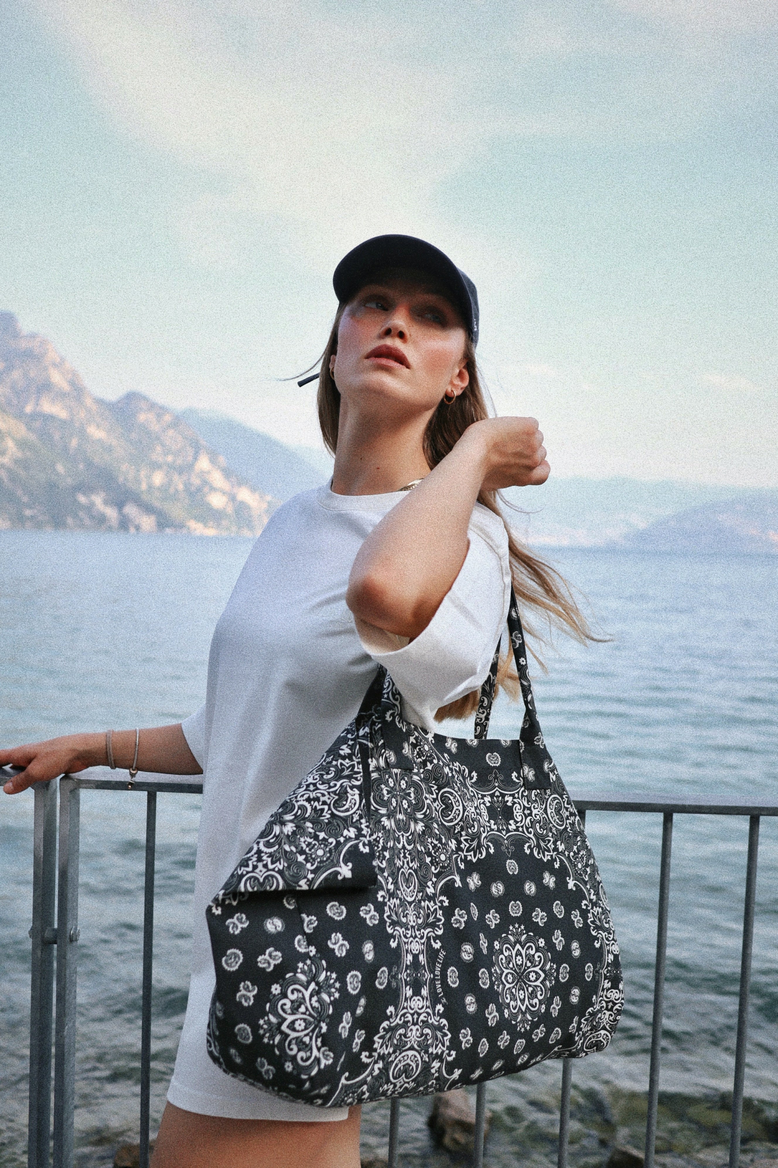 Torba Daily Paisley Black