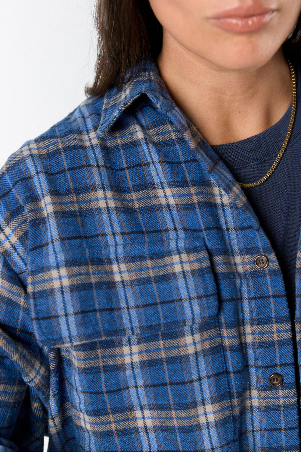 Koszula Misha Blue Plaid 2.0 - 3