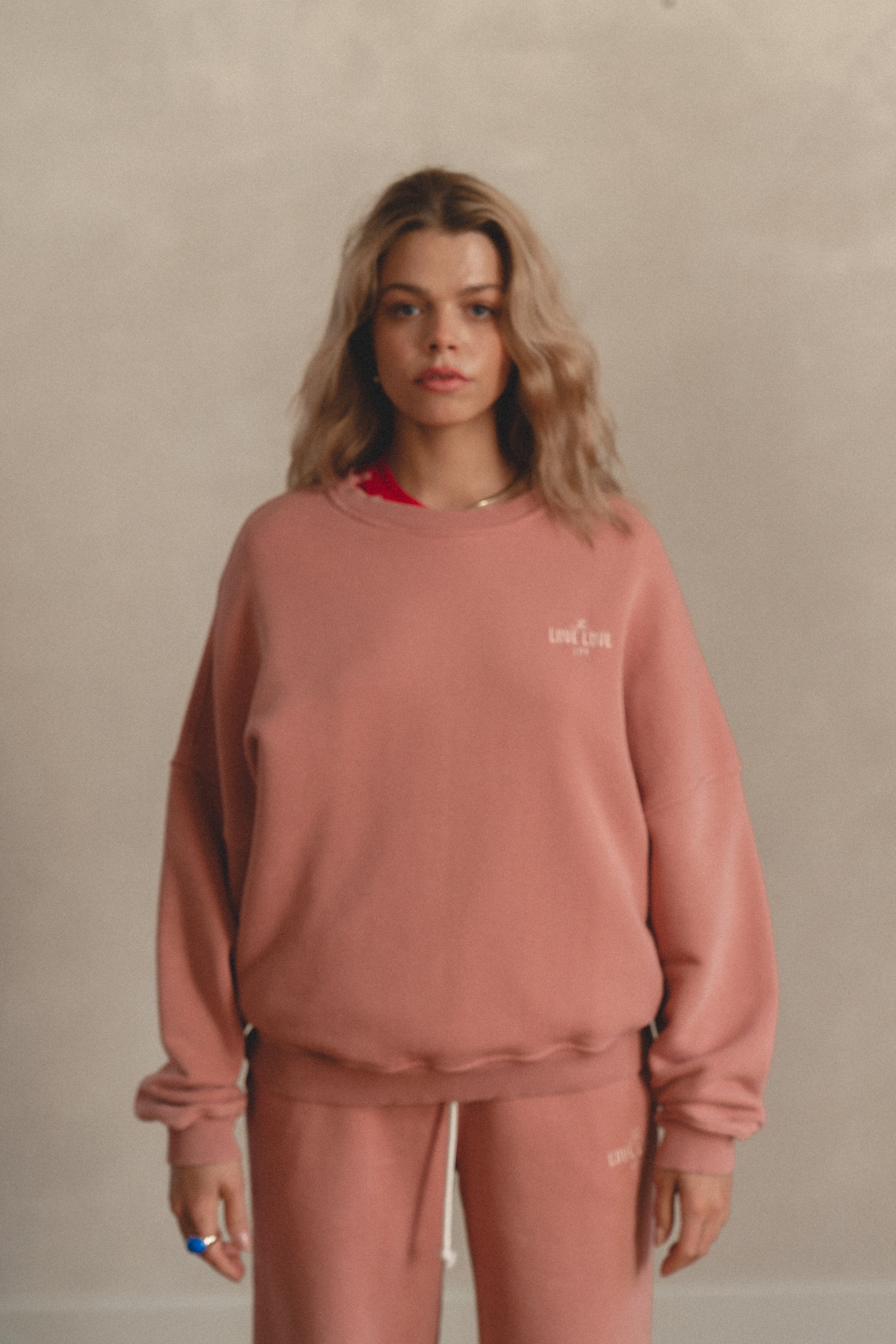 Dundee Light Pink Sweatshirt