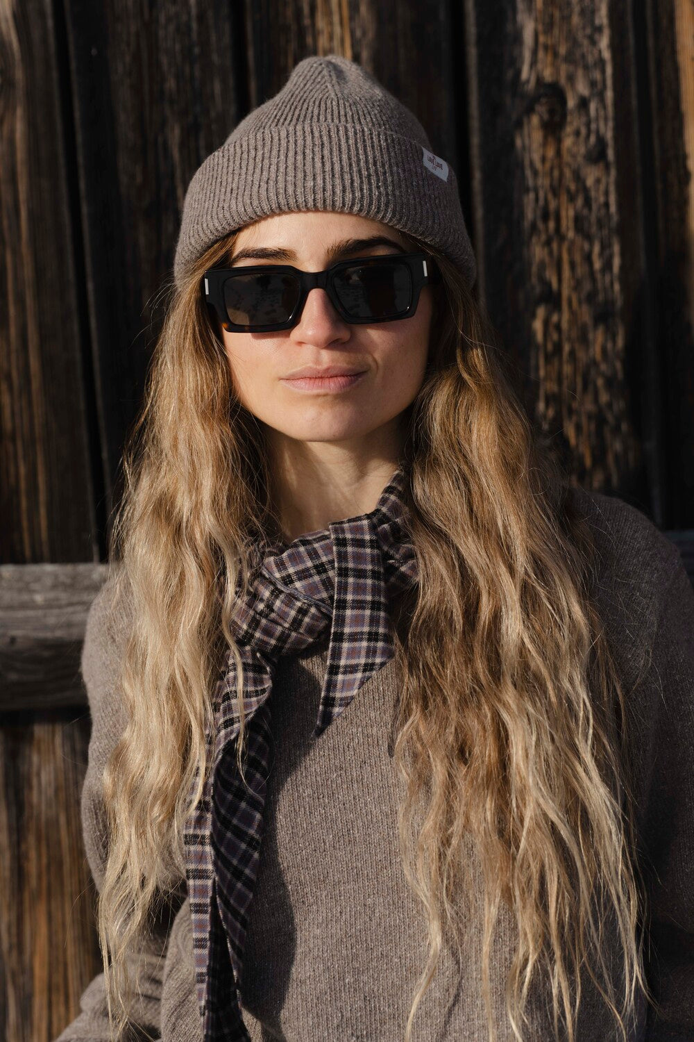 Chusta Tamo Blue Plaid - 8